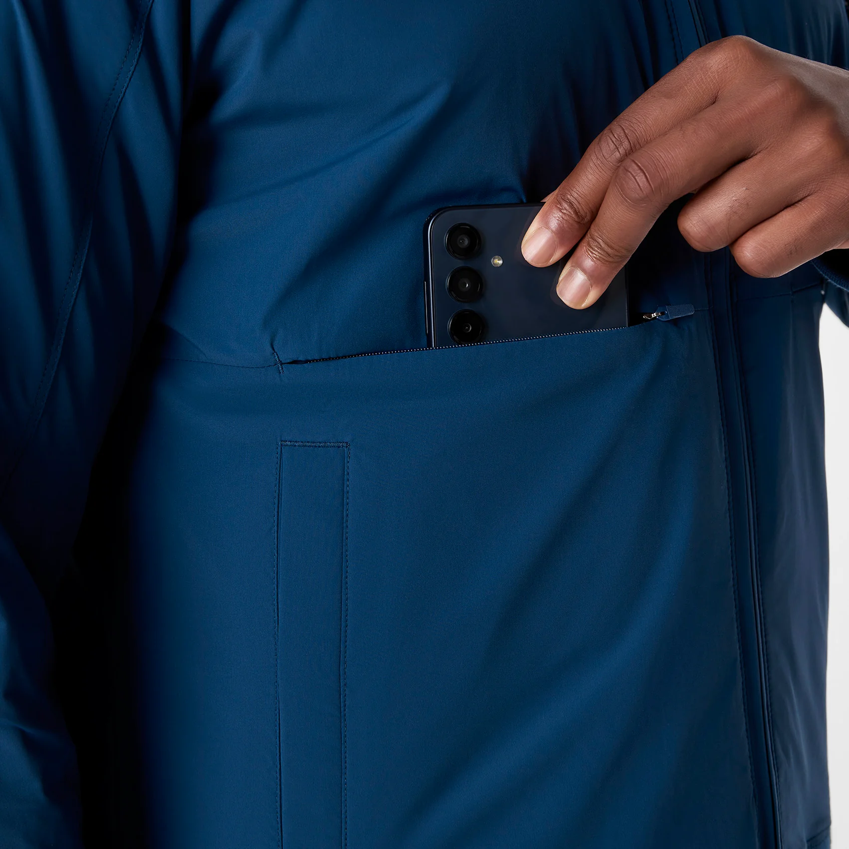men's Team USA Blue FIGS x Team USA On-Shift - Float Bomber Jacket™ - Image 8