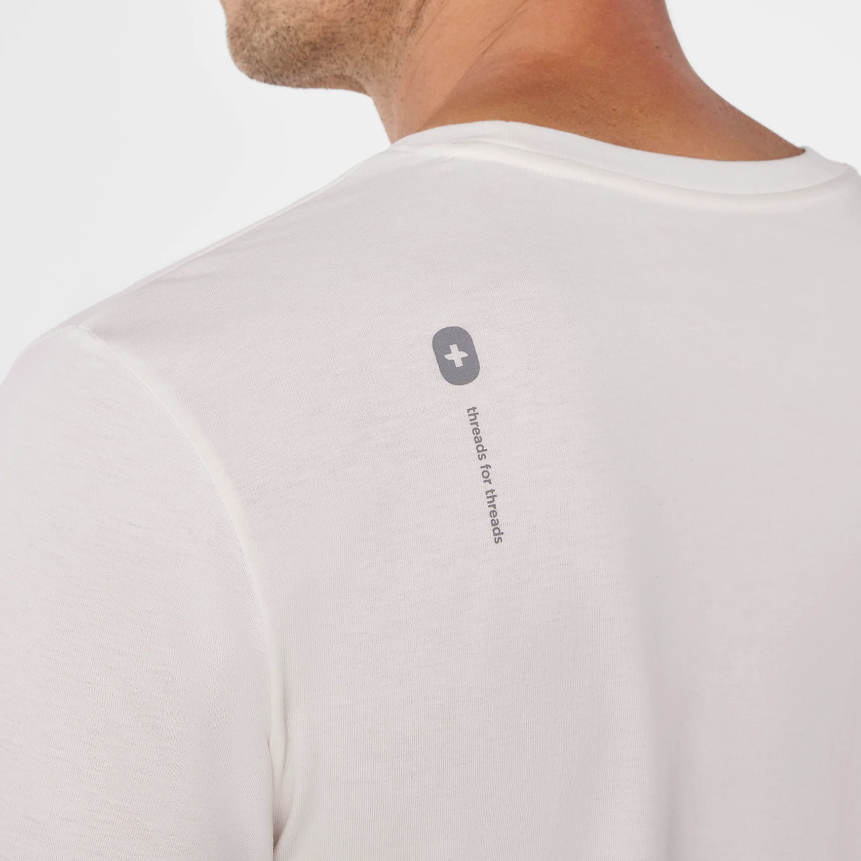men's Off White Tis The Season Supersoft - Longsleeve Underscrub - Image 6
