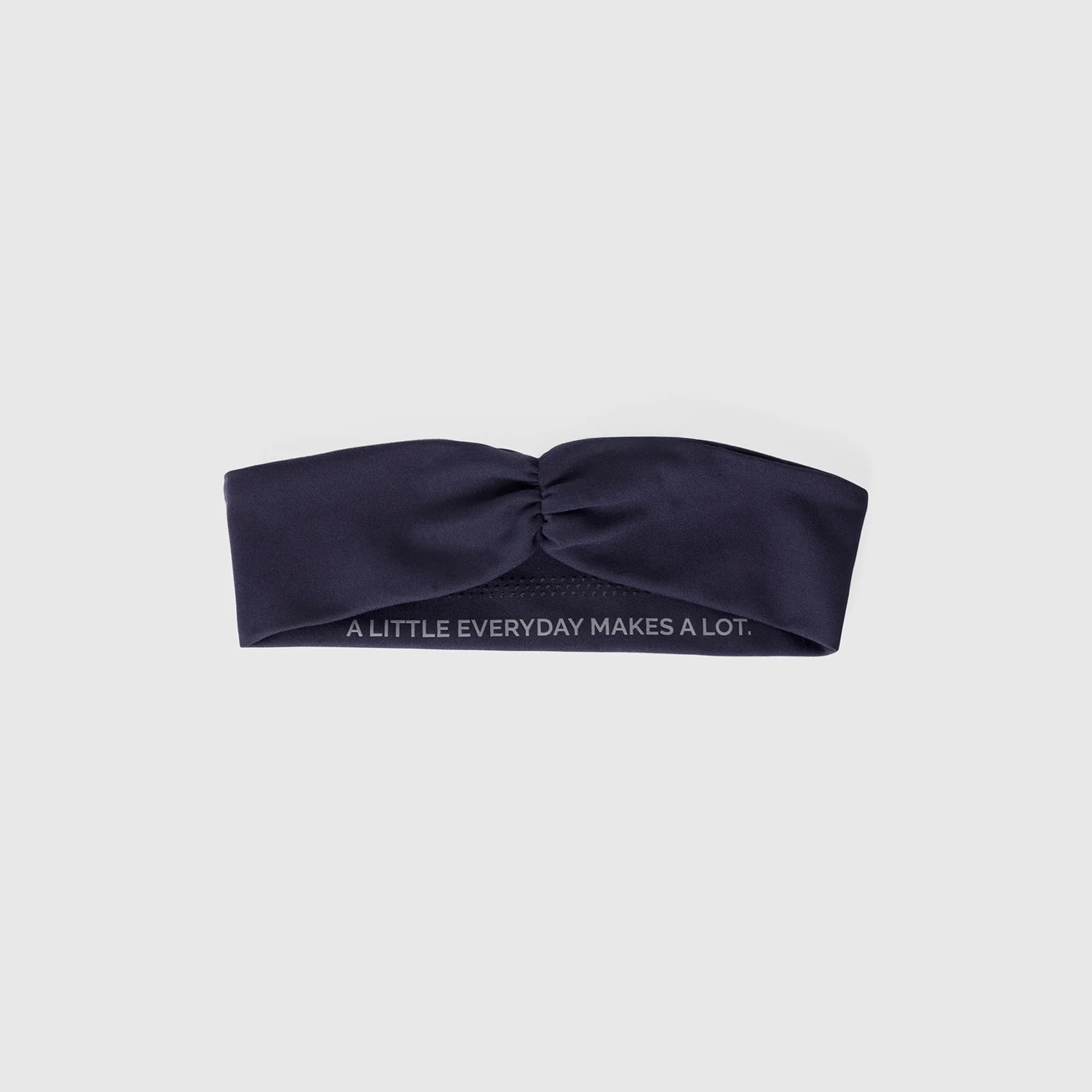 Navy Cinched Headband