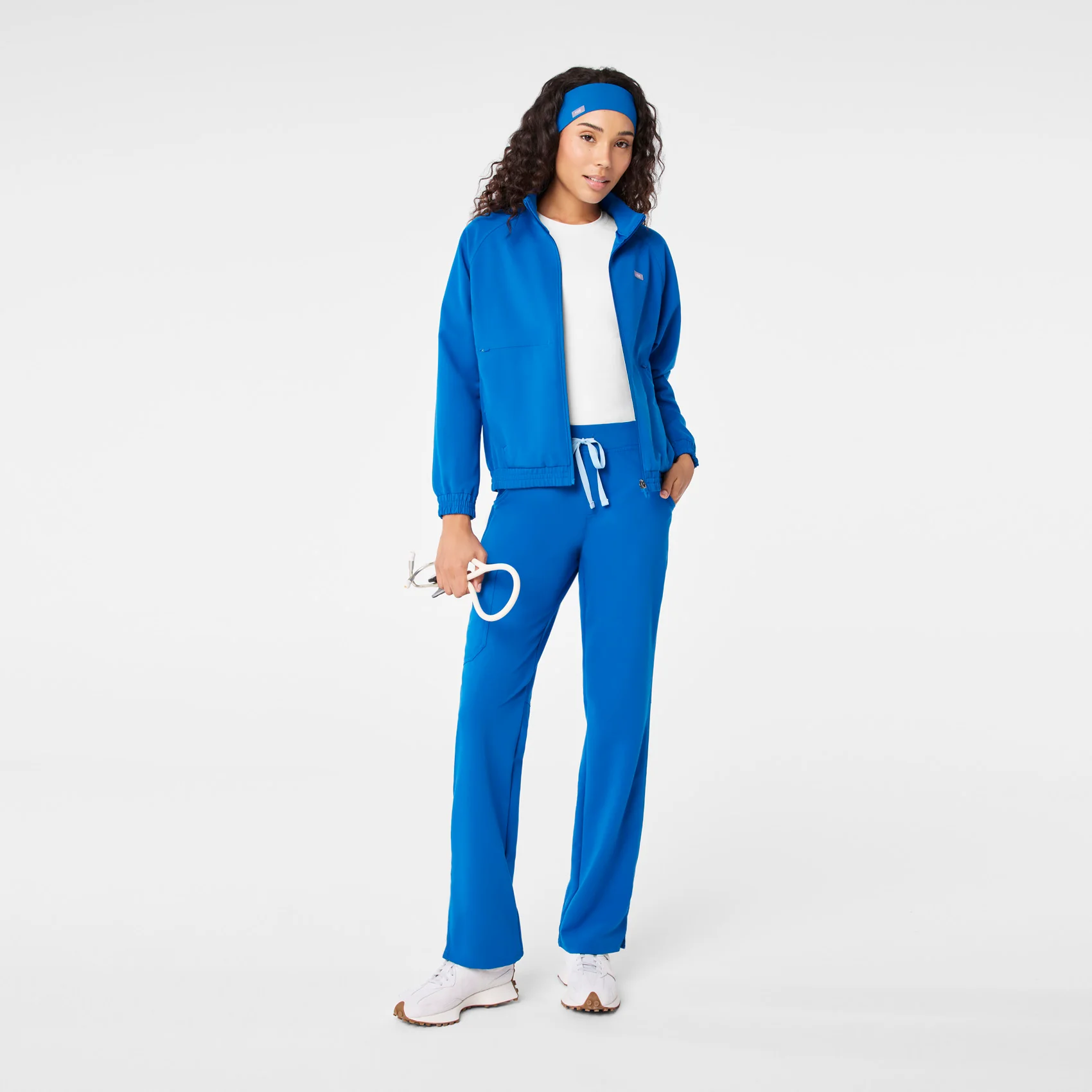 Royal Blue Cinched Headband - Image 5
