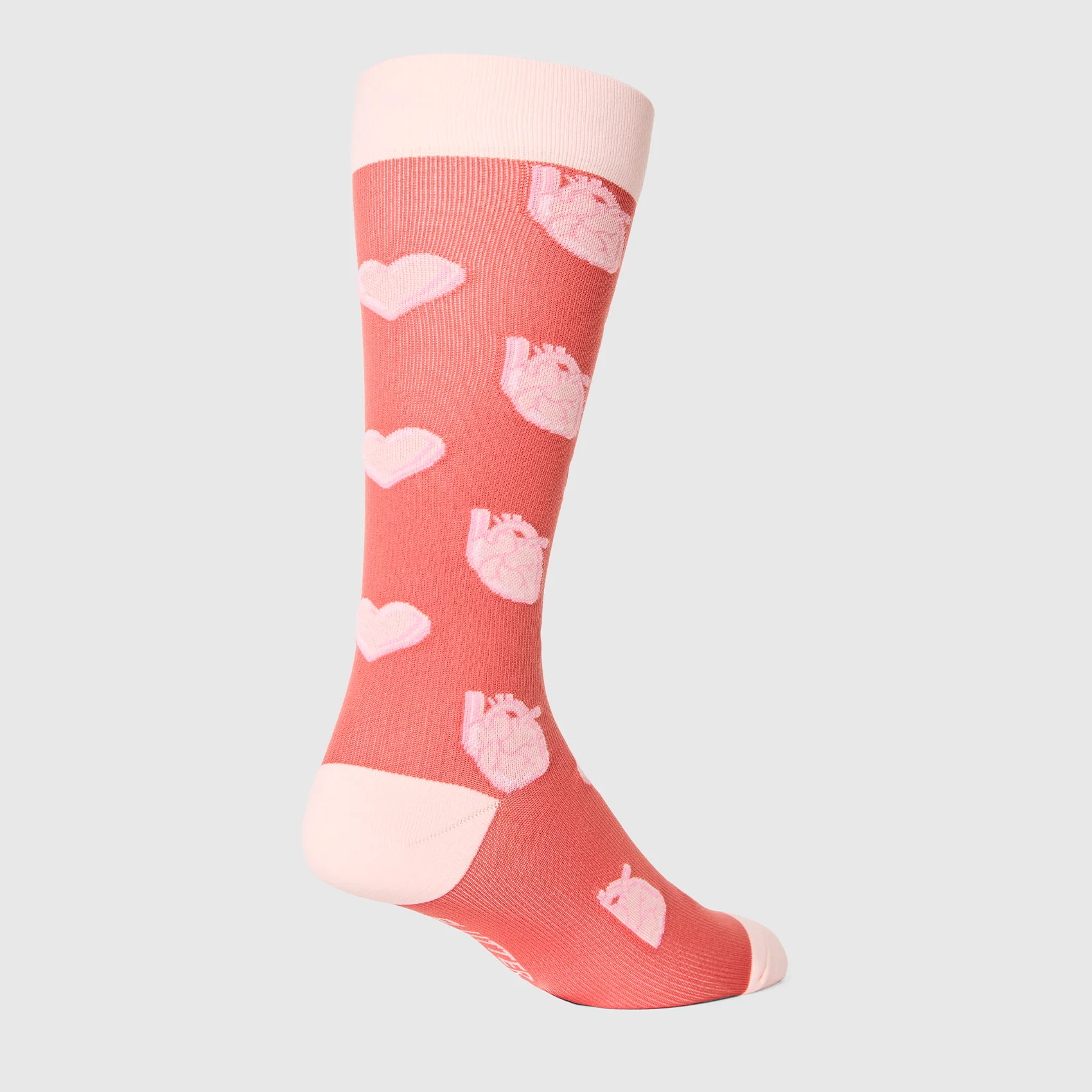 unisex Pulmonary Pink Sweetheart - Compression Socks - Image 4