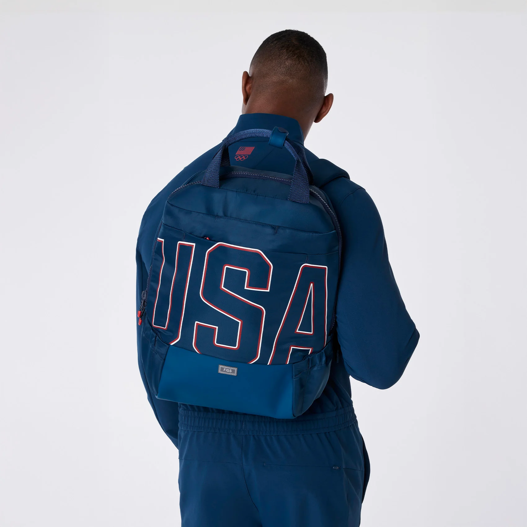 unisex Team USA Blue FIGS x Team USA - Backpack - Image 4
