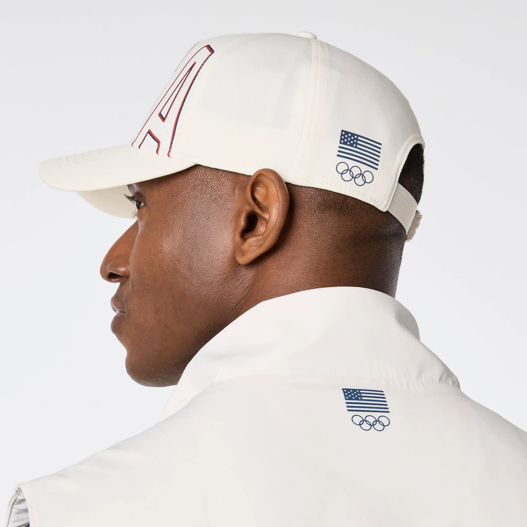 unisex Off White FIGS x Team USA Baseball Cap - Image 8
