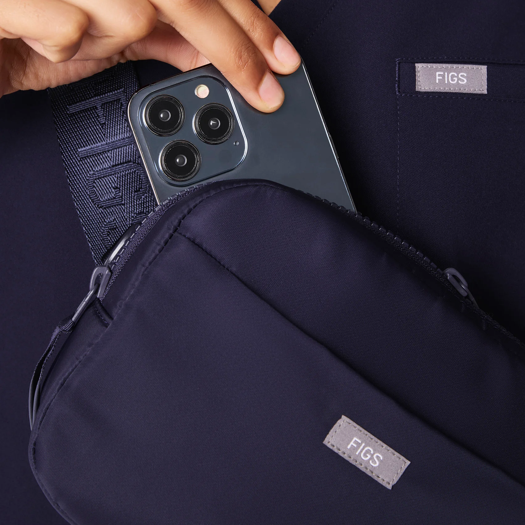 Navy The Shift Belt Bag - Image 5