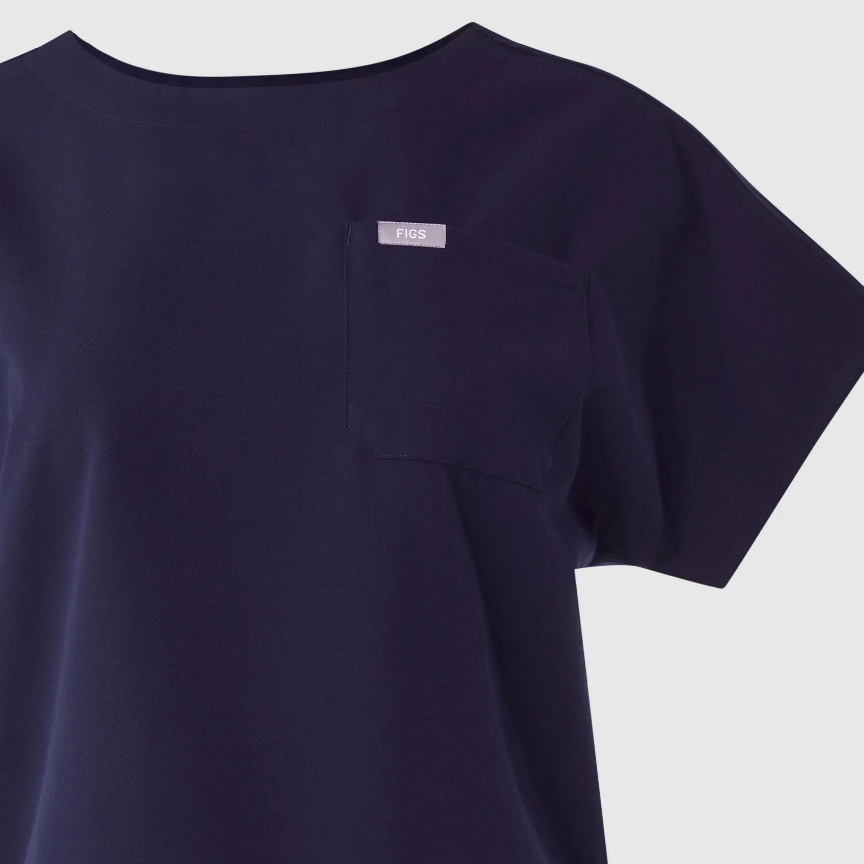 women's Ultraberry Arua Boxy Scoop Neck - Scrub Top - Image 7