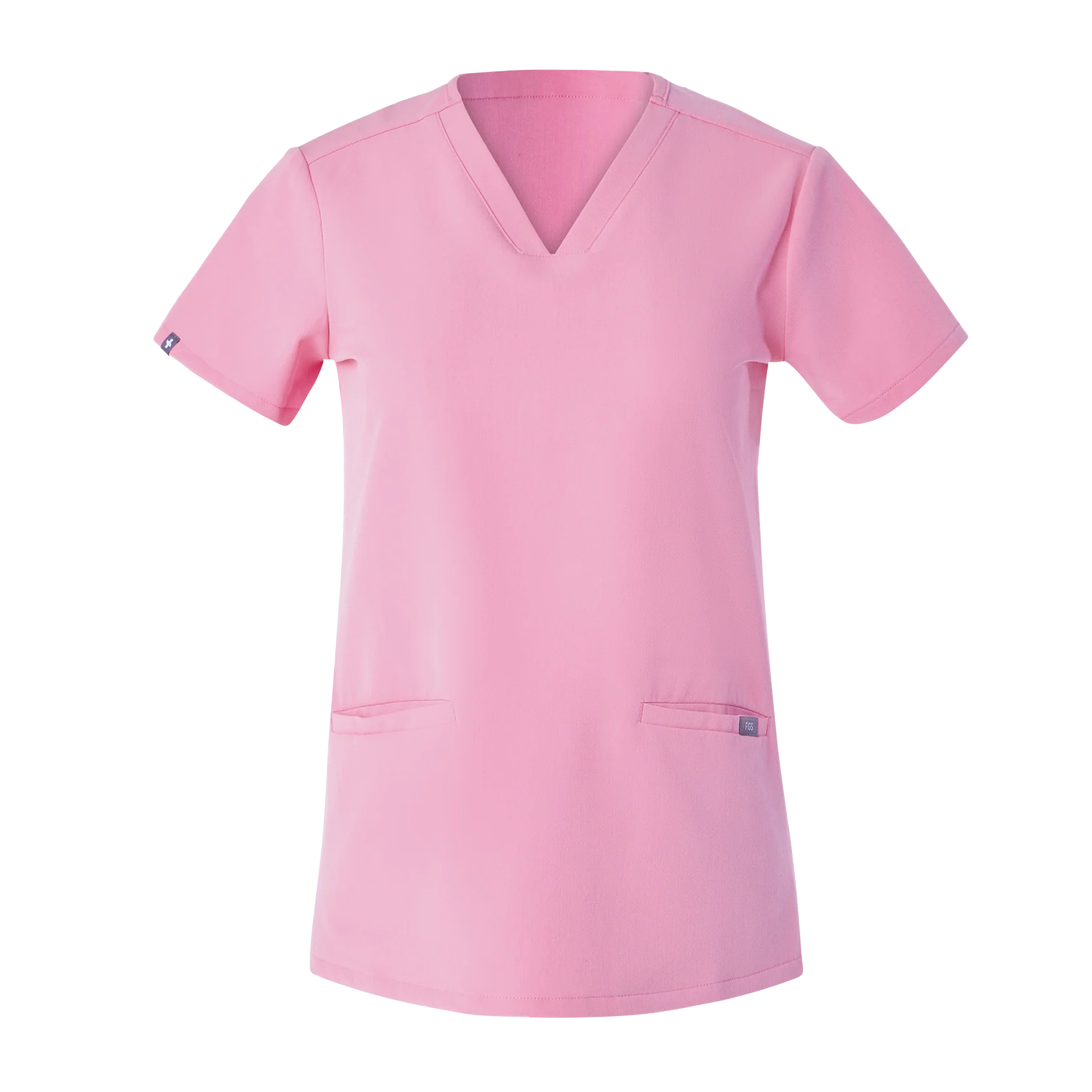 women's Sunrise Pink Casma - Three-Pocket Scrub Top™ - Image 8