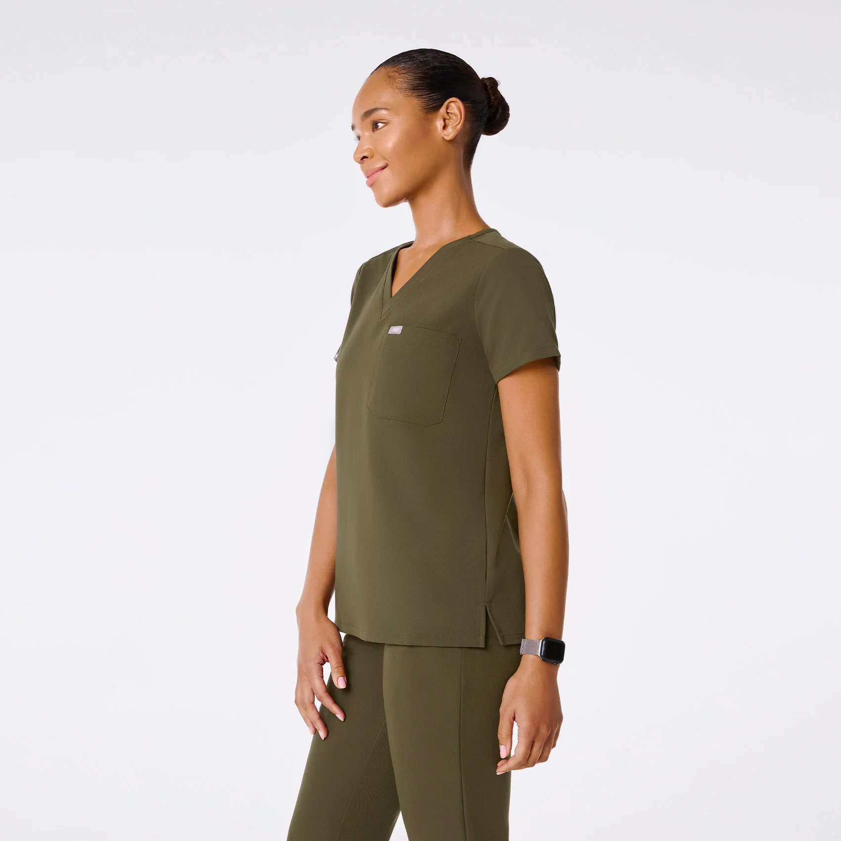 women's Spruce Catarina - One-Pocket Scrub Top™ - Image 3