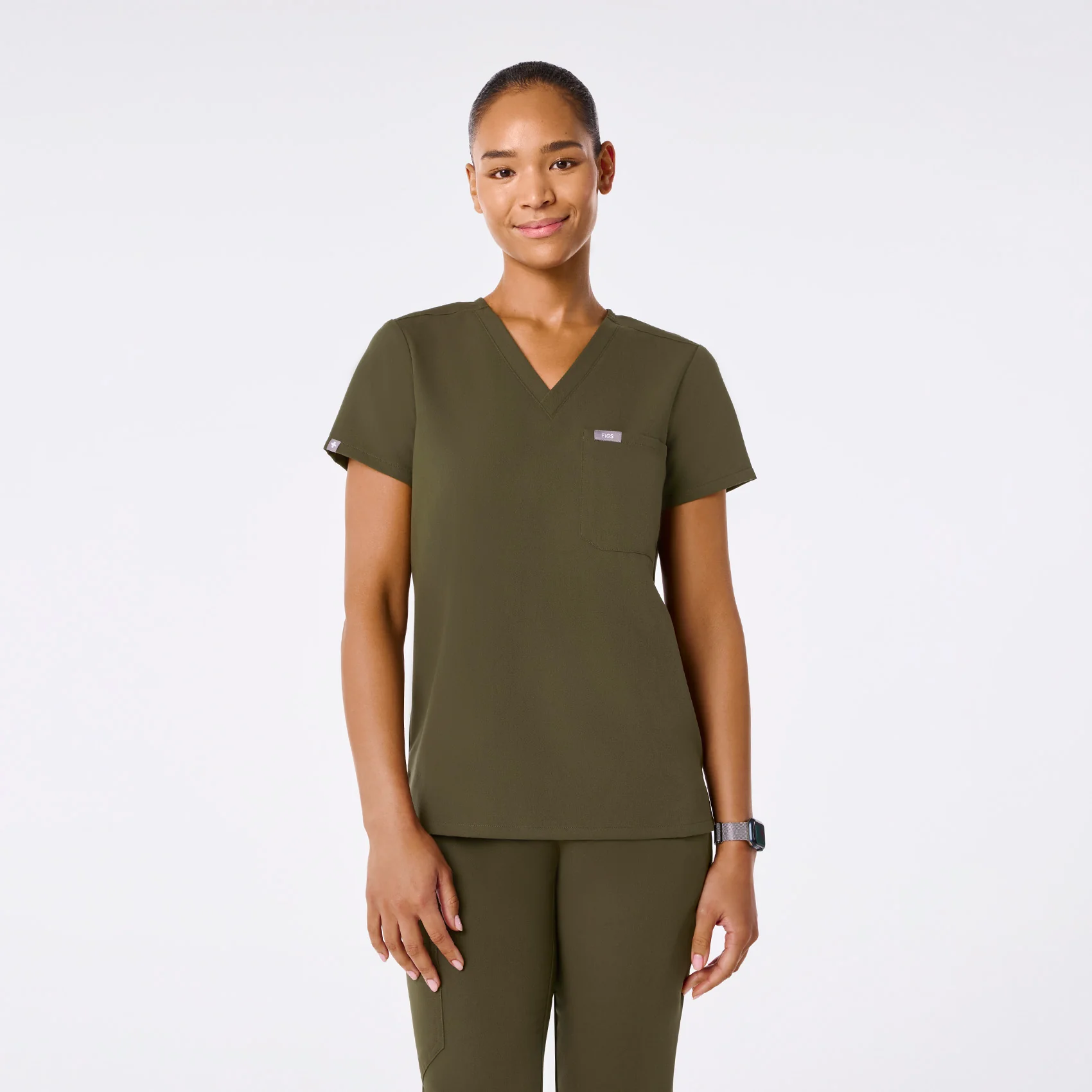 women's Spruce Catarina - One-Pocket Scrub Top™ - Image 5