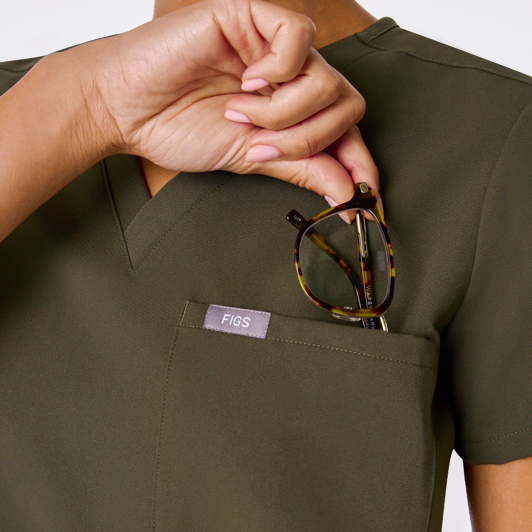 women's Spruce Catarina - One-Pocket Scrub Top™ - Image 7