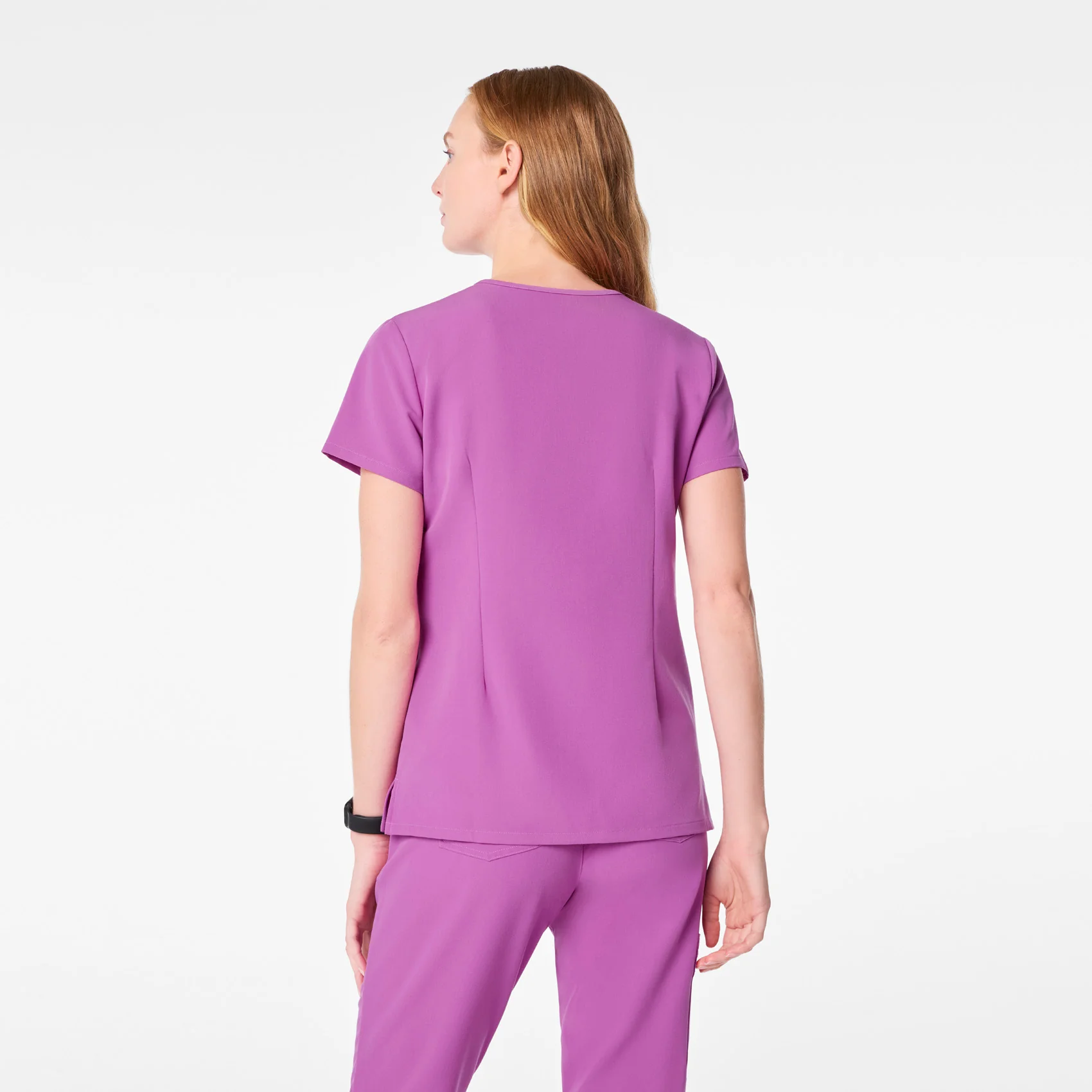women's Ultraberry Catarina Petite - One-Pocket Scrub Top™ - Image 4