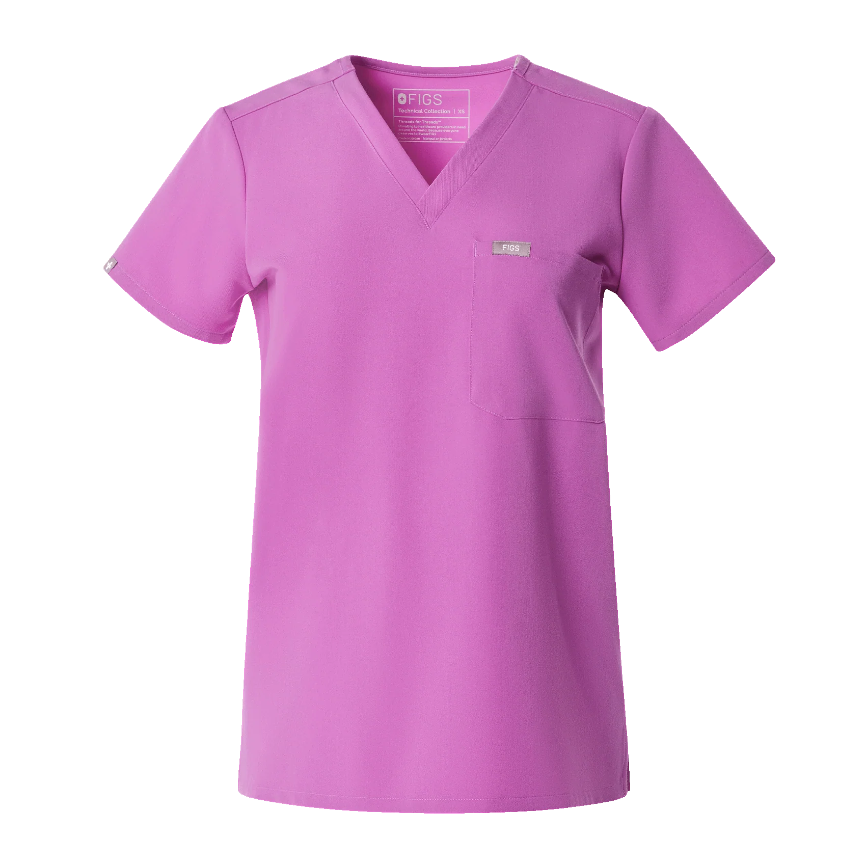 women's Ultraberry Catarina Petite - One-Pocket Scrub Top™ - Image 9