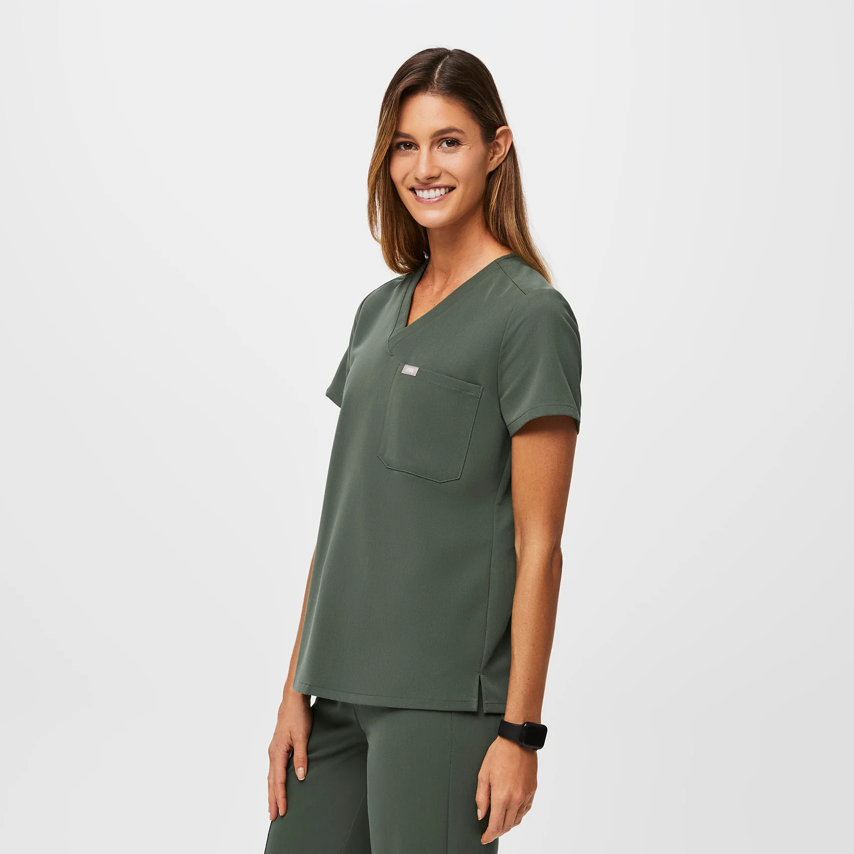 women's Moss Catarina™ - One-Pocket Scrub Top - Image 3