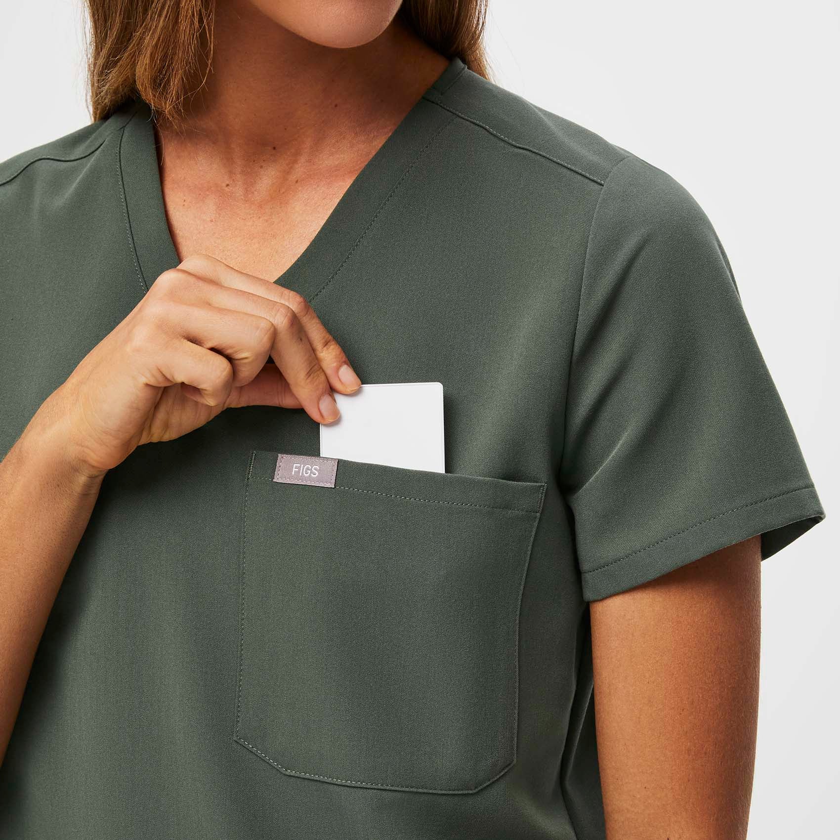women's Moss Catarina™ - One-Pocket Scrub Top - Image 5
