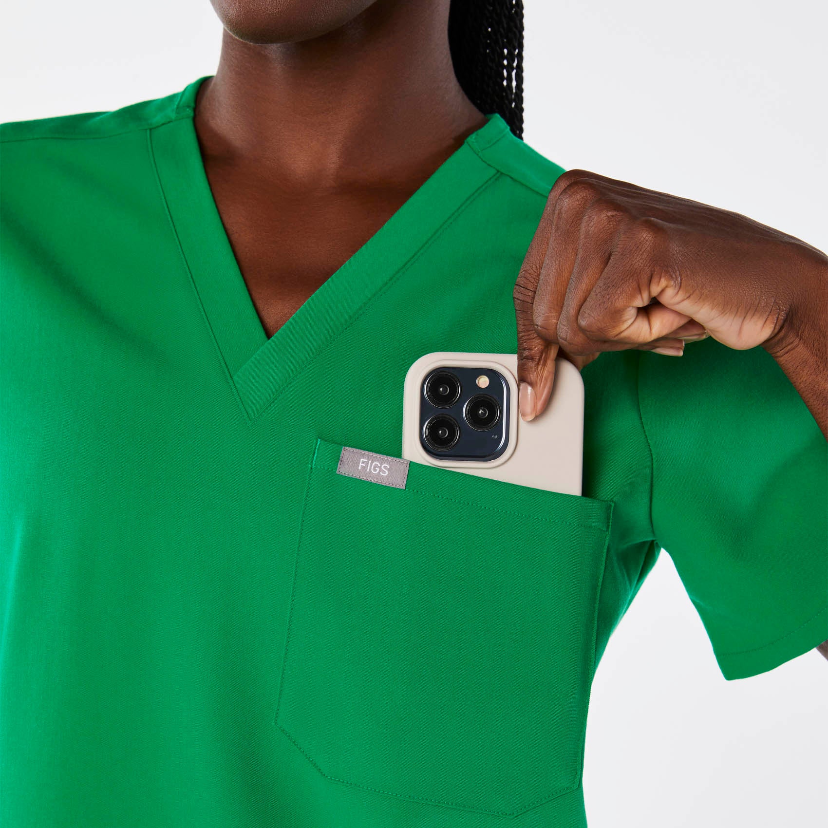 women's Evergreen Catarina One-Pocket Scrub Top™ - Image 5