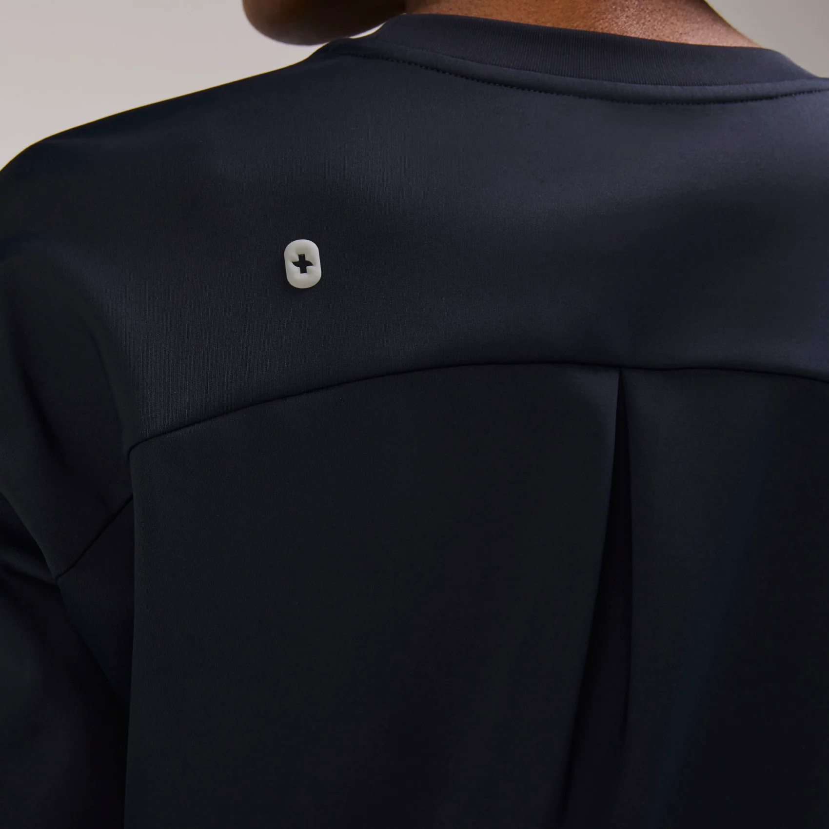 women's Navy Cornelia FORMx Crewneck - Scrub Top™ - Image 5