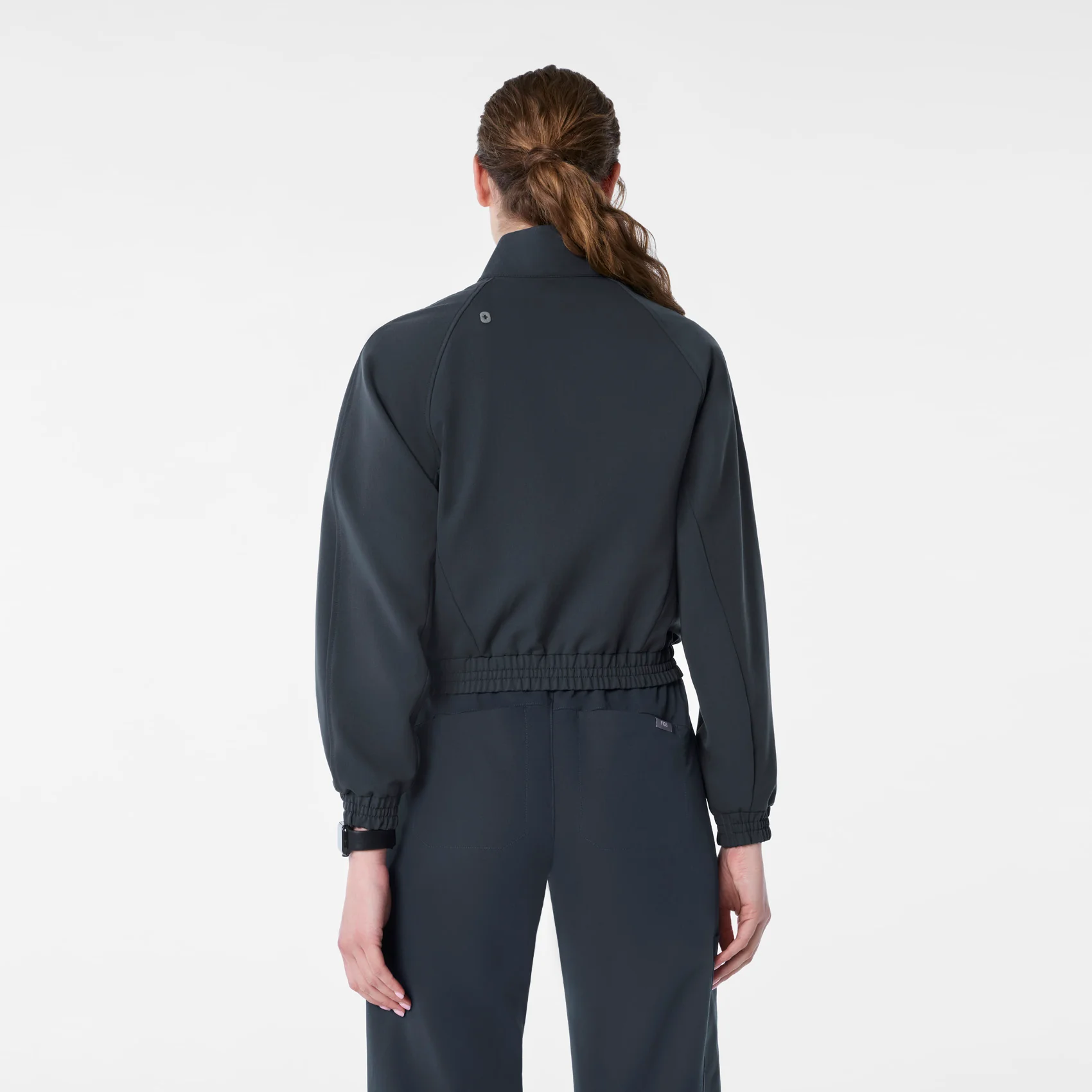 women's Dark Harbor Cropped Sydney - Scrub Jacket - Image 4