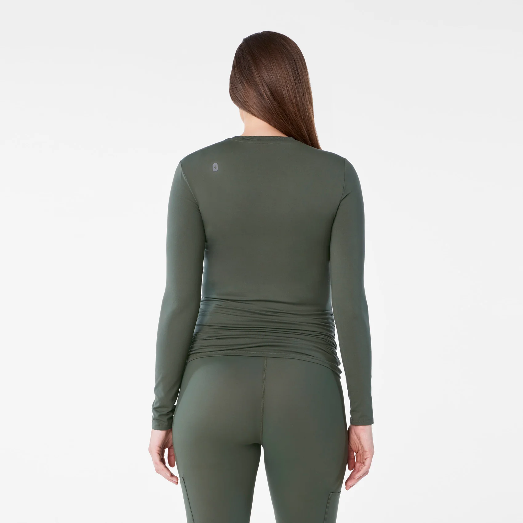 women's Moss Maternity - Longsleeve Underscrub - Image 4