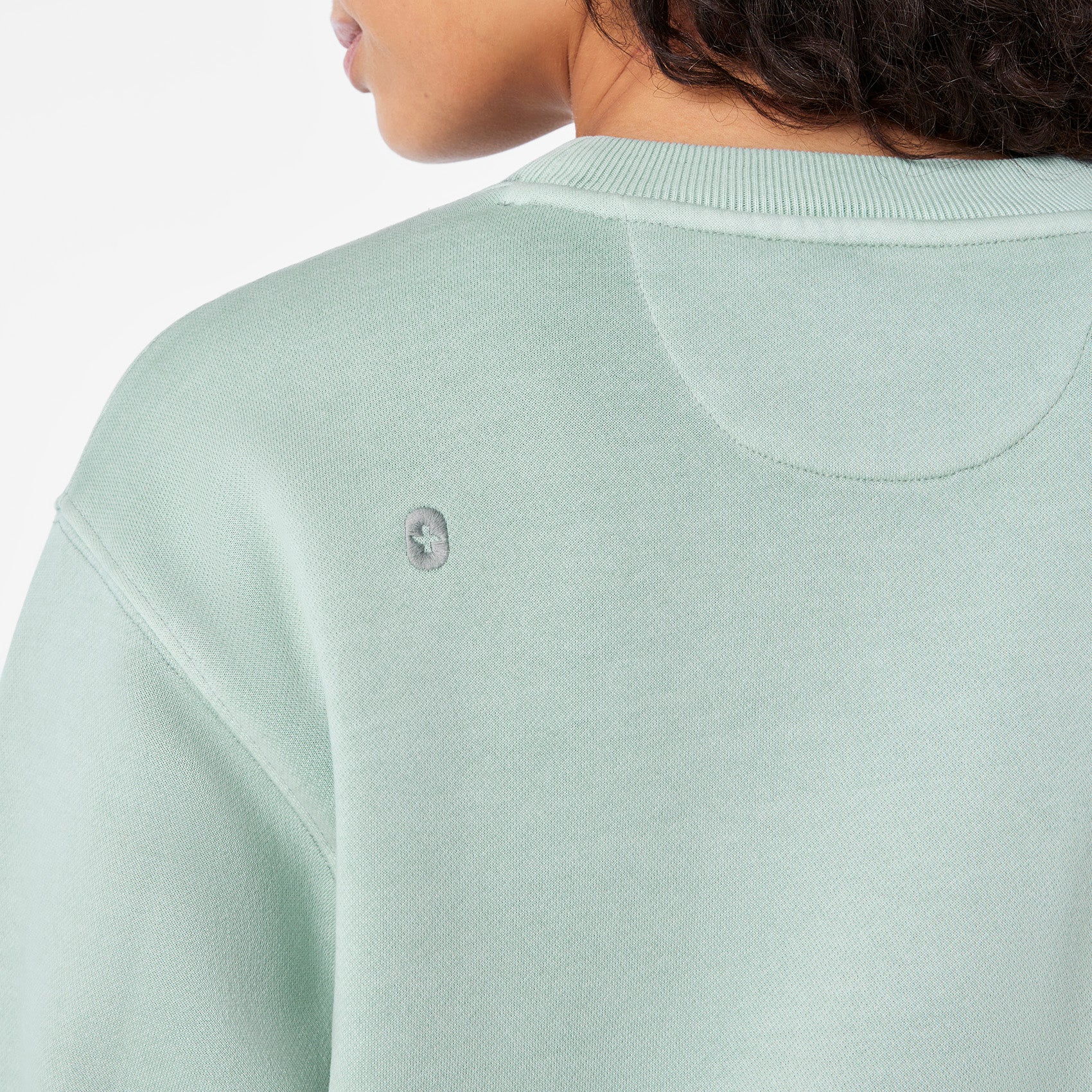 women's Soft Sage Hayden Vintage Wash - Crewneck Sweatshirt - Image 7