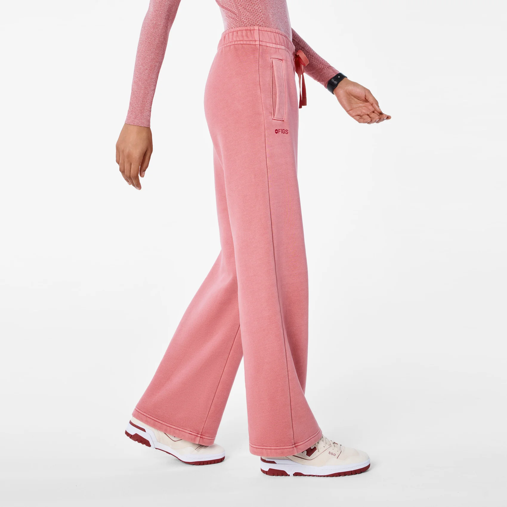 women's Berrywood Hayden Vintage Wash Wide Leg - Sweatpant - Image 3
