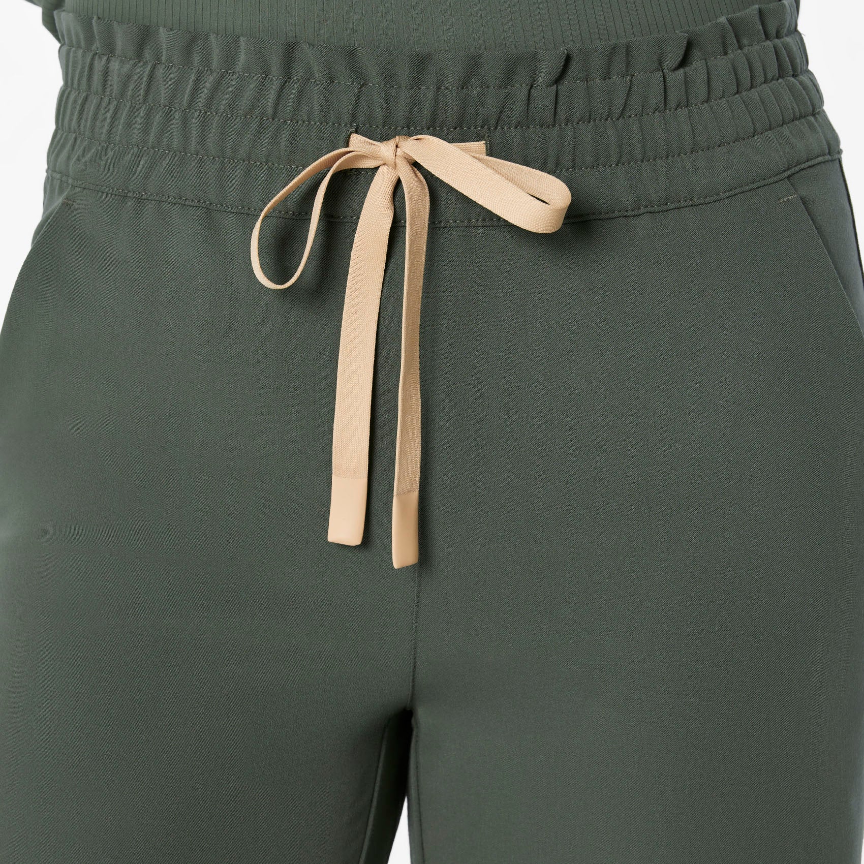 women's Moss High Waisted Allison Ultra Wide Leg - Tall Scrub Pant - Image 5