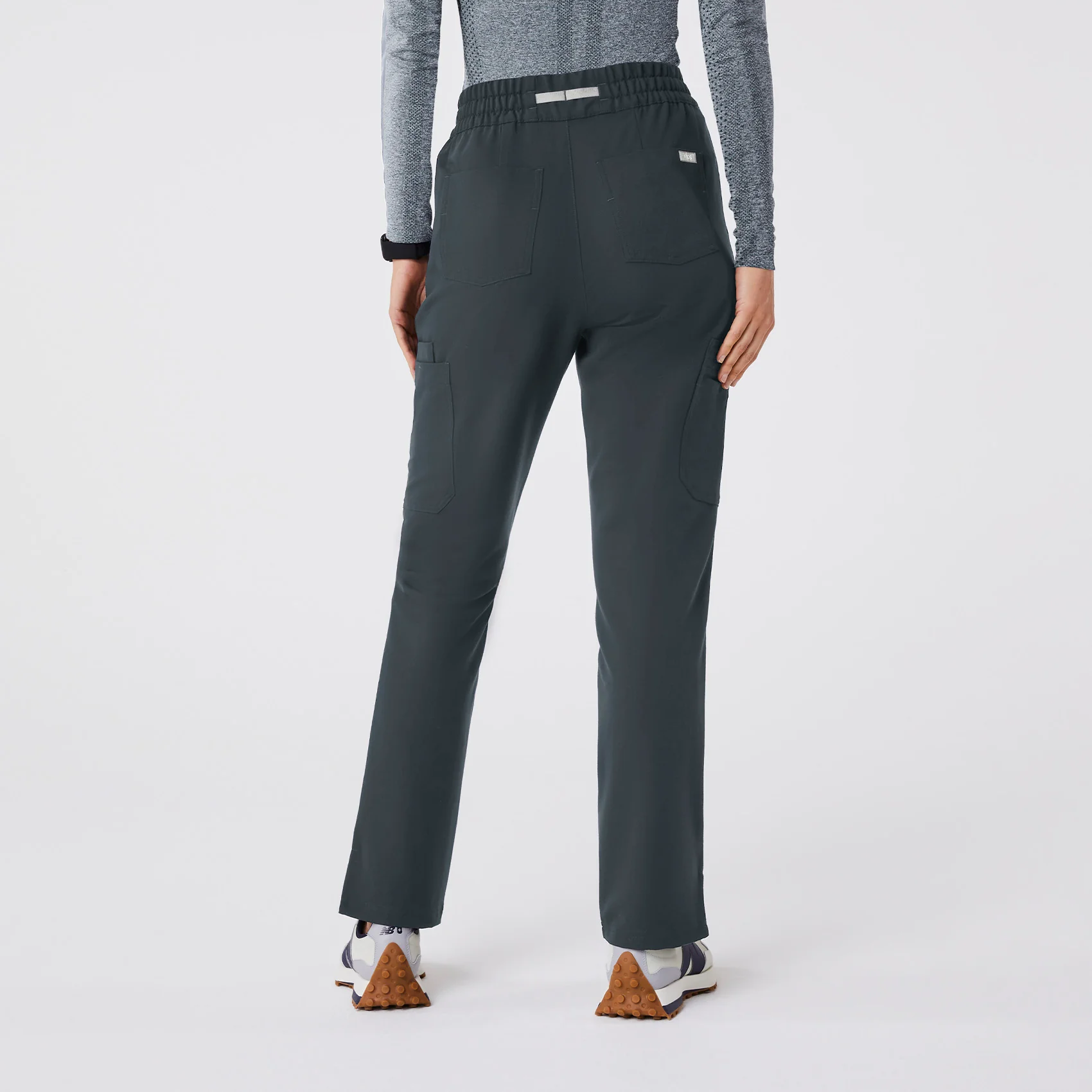 women's Dark Harbor High Waisted Dowa - Petite Scrub Pants - Image 4