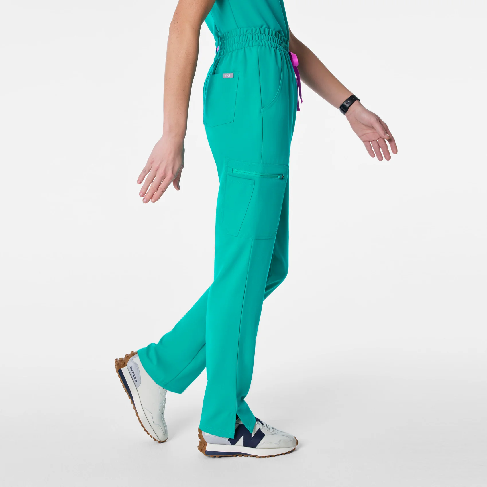 women's Lagoon High Waisted Dowa - Tall Scrub Pants - Image 3