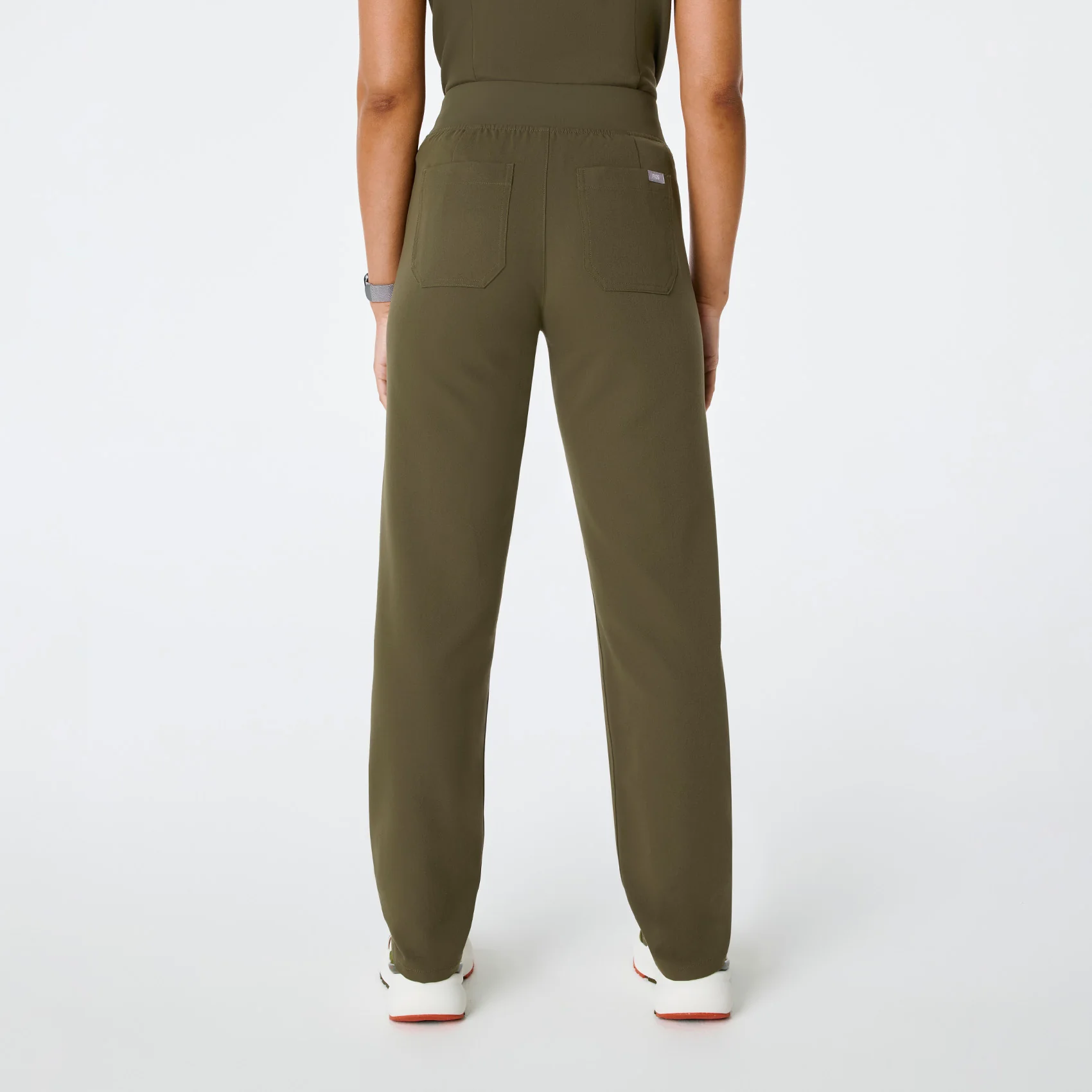women's Spruce High Waisted Livingston - Petite Basic Scrub Pant™ - Image 4