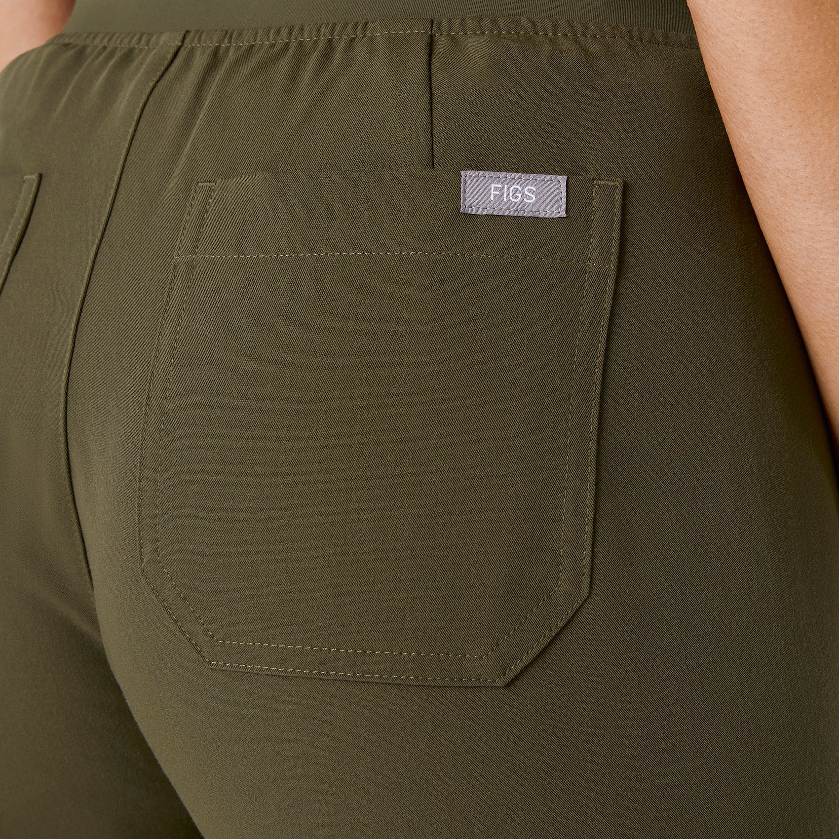women's Spruce High Waisted Livingston - Petite Basic Scrub Pant™ - Image 5