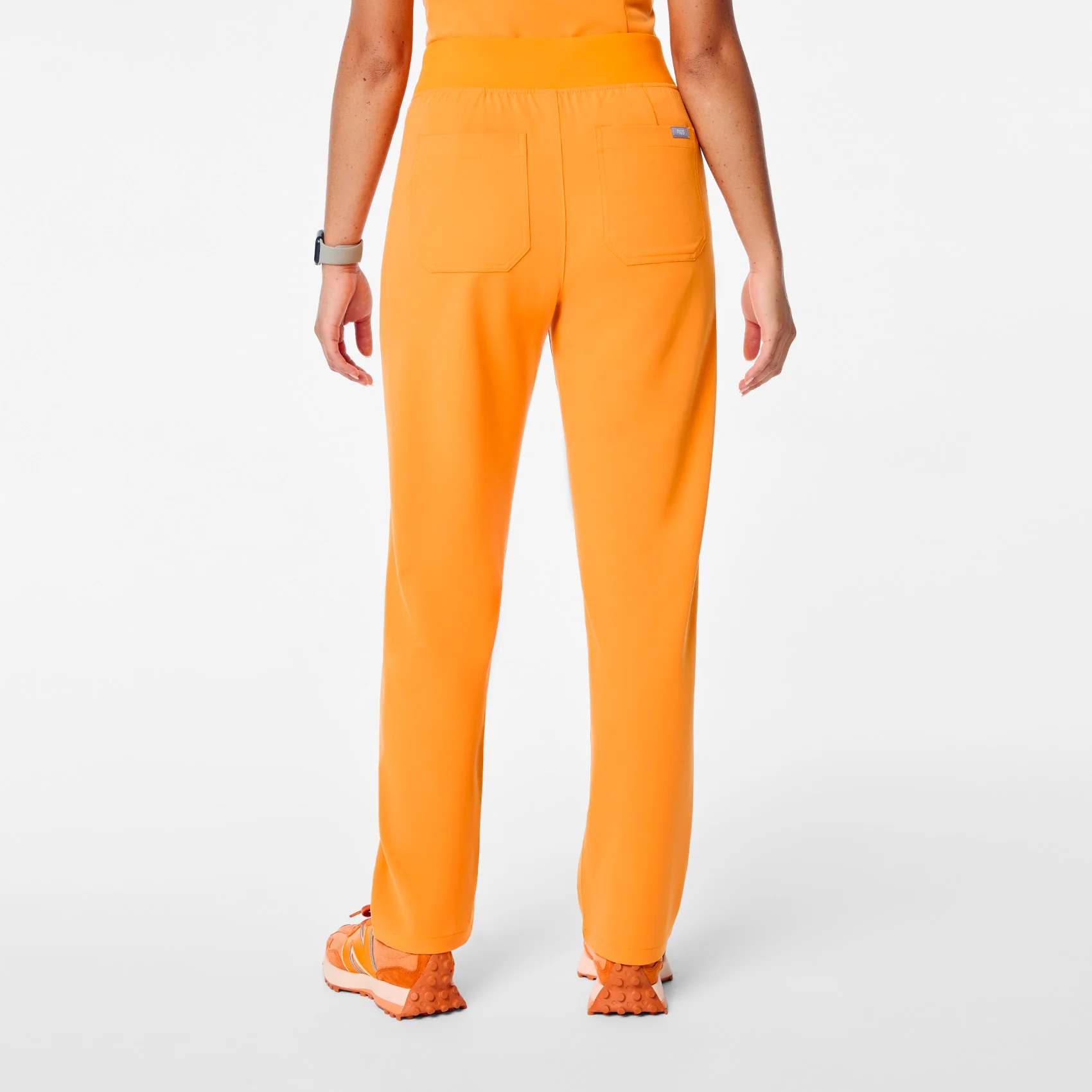 women's Creamsicle High Waisted Livingston - Petite Basic Scrub Pant™ - Image 4