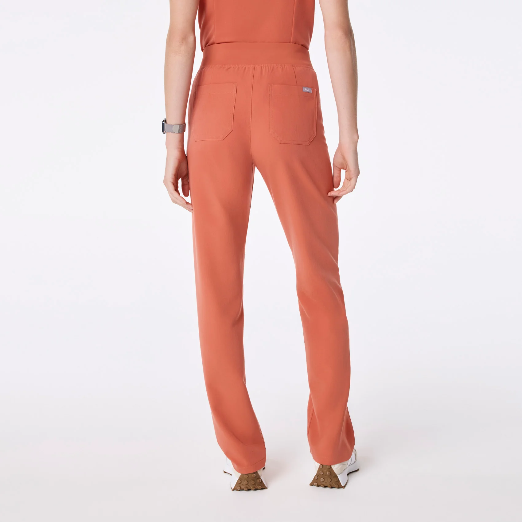 women's Spiced Cider High Waisted Livingston - Tall Basic Scrub Pant™ - Image 4