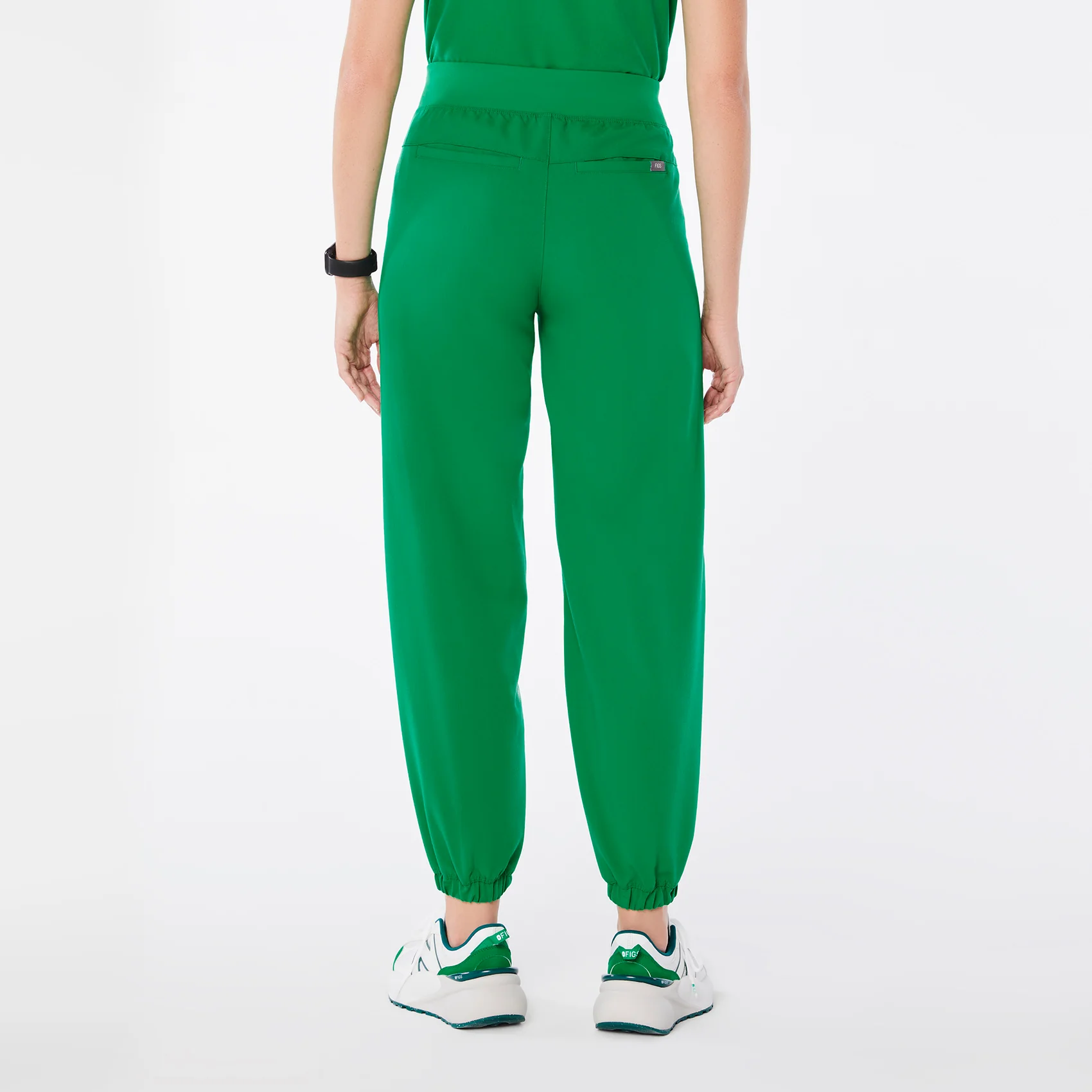 women's Evergreen High Waisted Rio Relaxed Jogger Petite Scrub Pants - Image 3