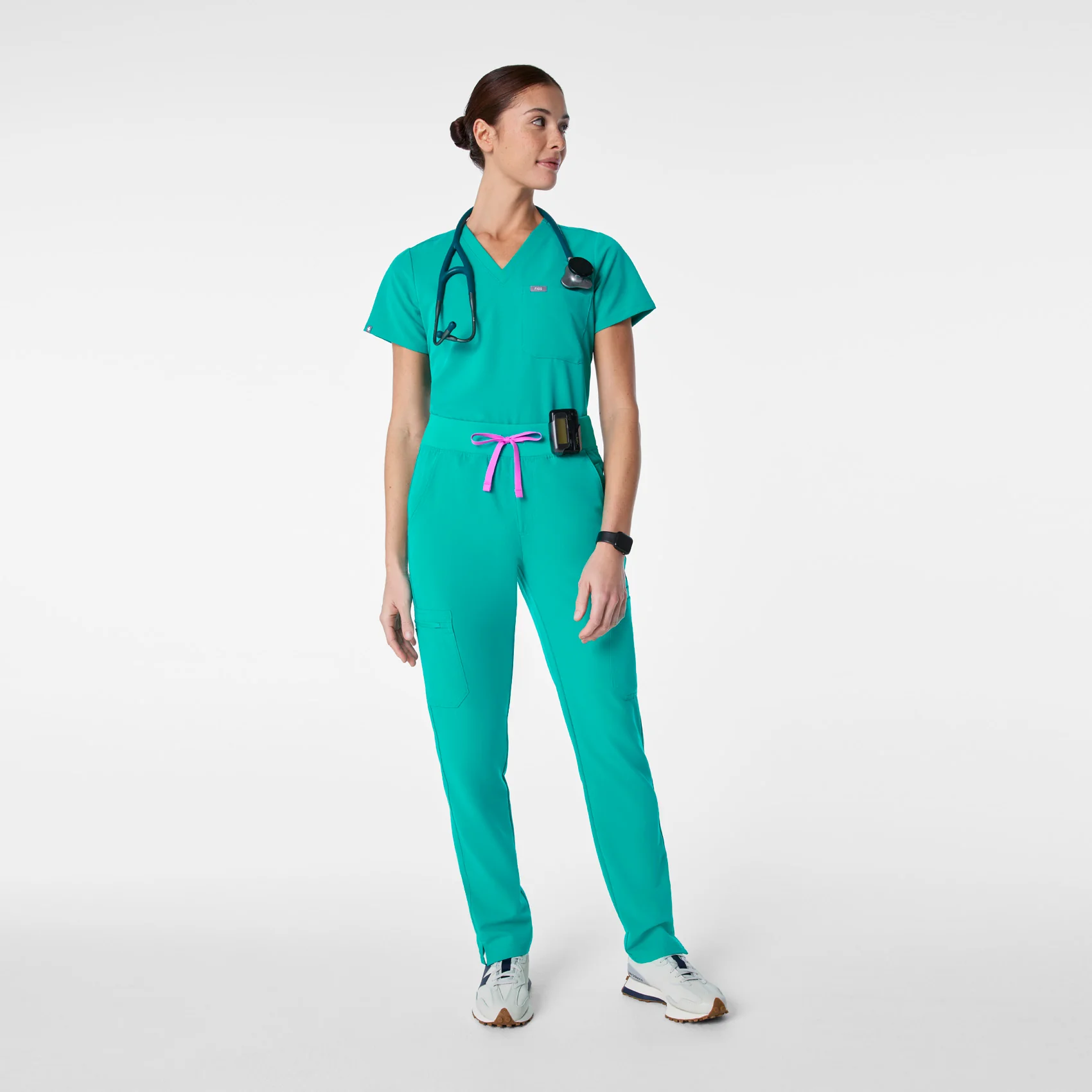 women's Lagoon High Waisted Yola - Petite Skinny Scrub Pant™ - Image 2