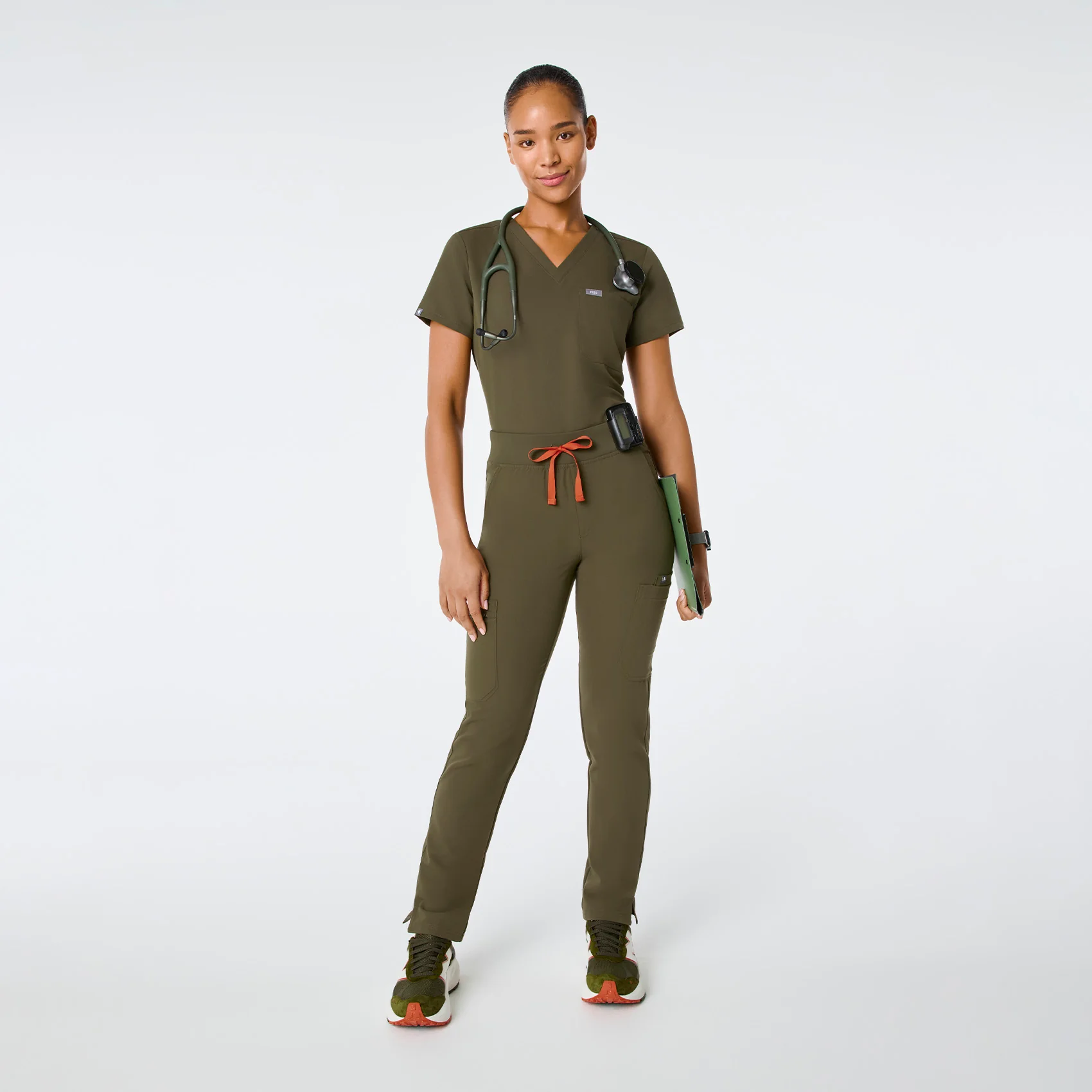 women's Spruce High Waisted Yola - Skinny Scrub Pant™ - Image 2
