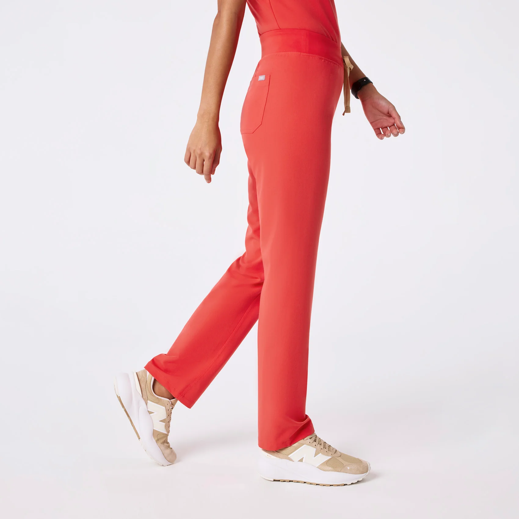 women's Hibiscus High Waisted Livingston - Petite Basic Scrub Pant™ - Image 3