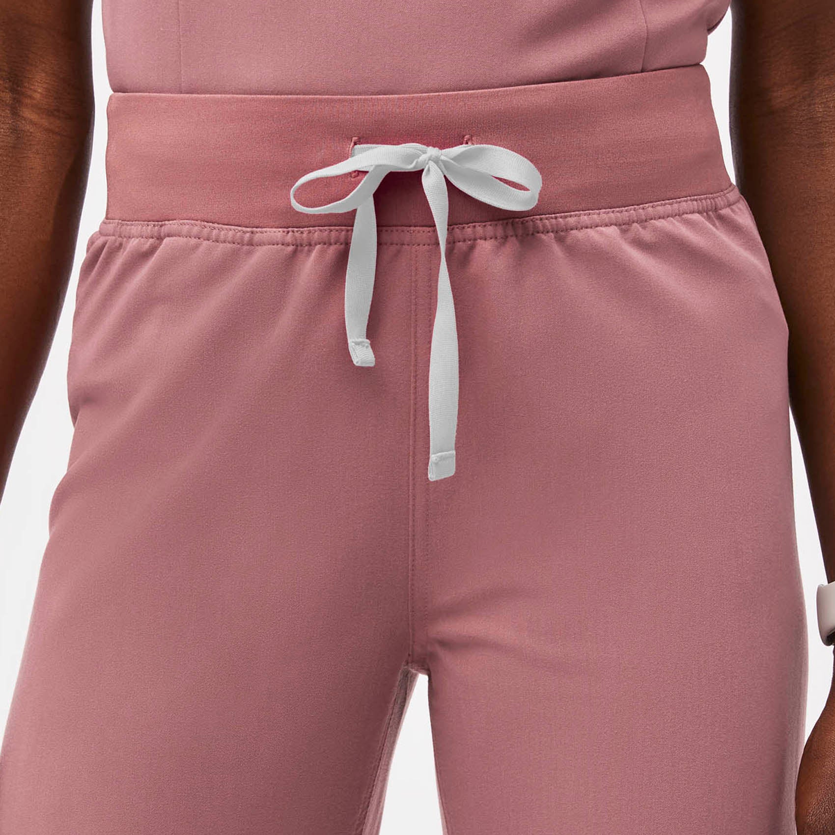 women's Mauve High Waisted Livingston™ - Tall Basic Scrub Pants (3XL - 6XL) - Image 5