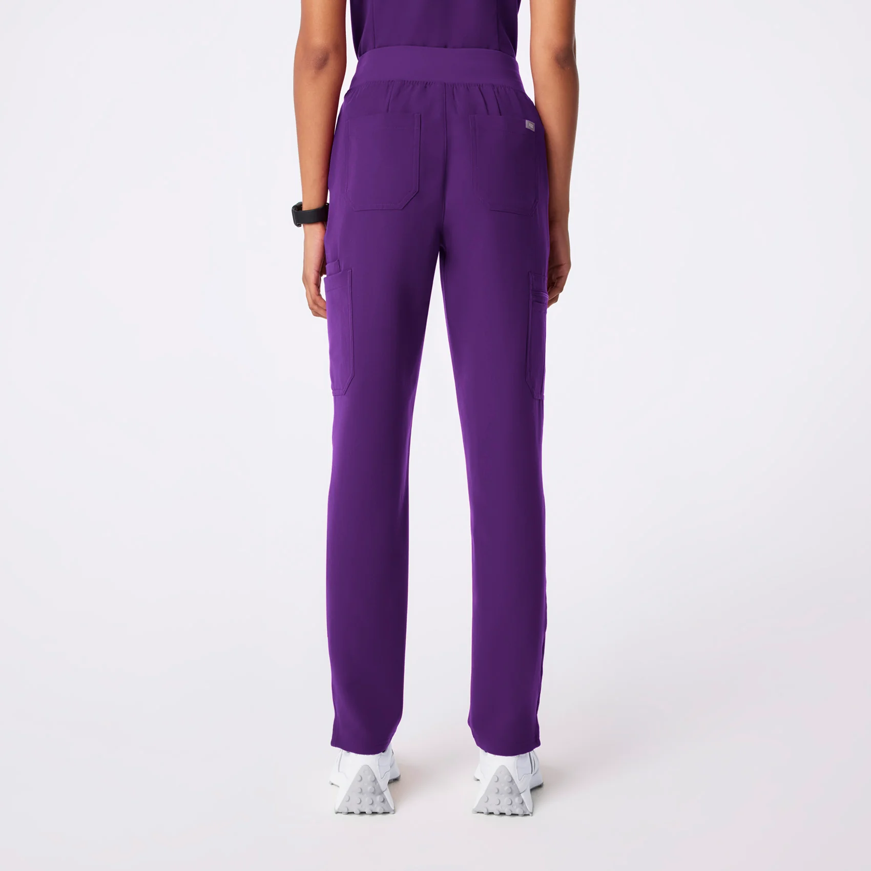 women's Digital Grape High Waisted Yola - Tall Skinny Scrub Pant™ - Image 4