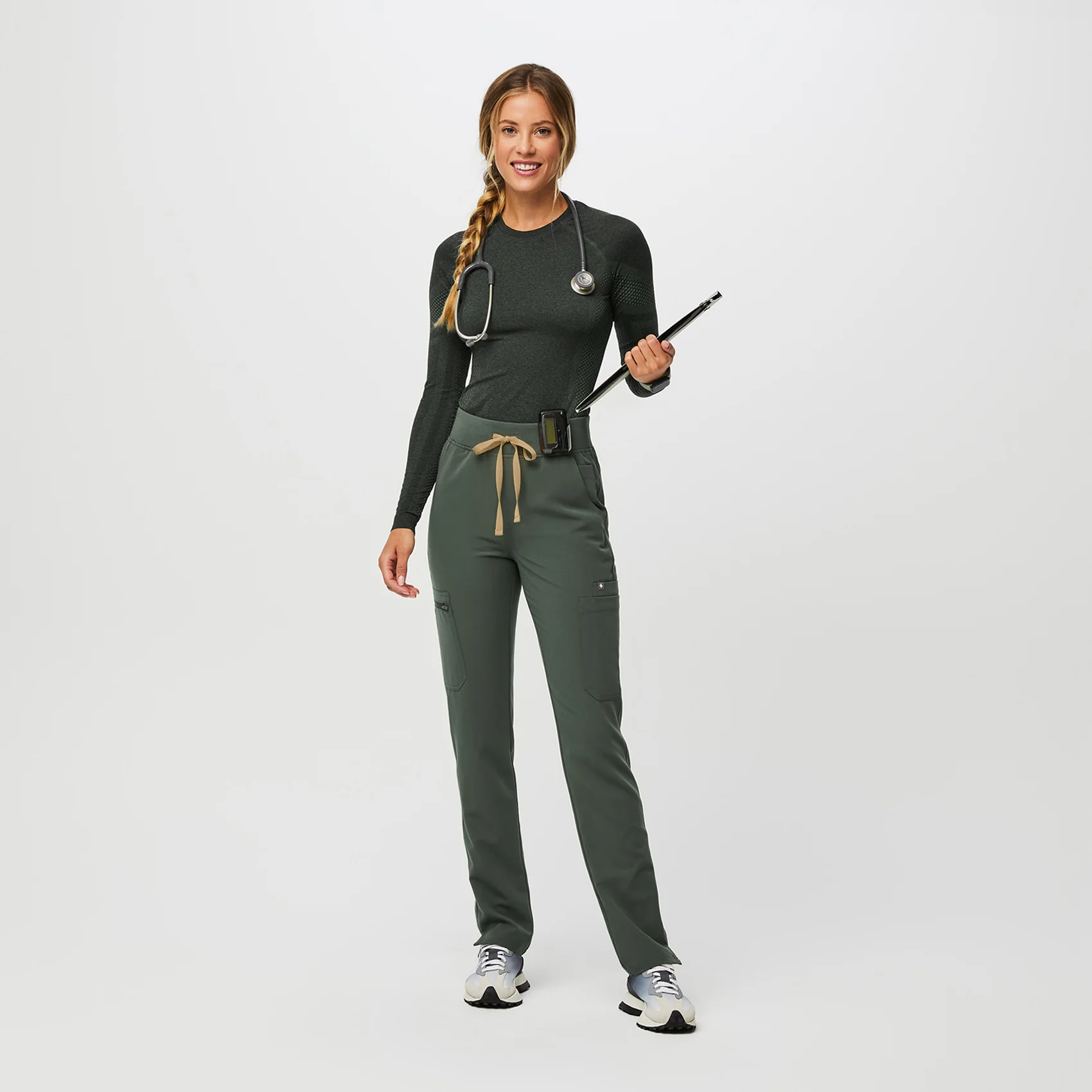 women's Moss High Waisted Yola - Tall Skinny Scrub Pant™ - Image 2