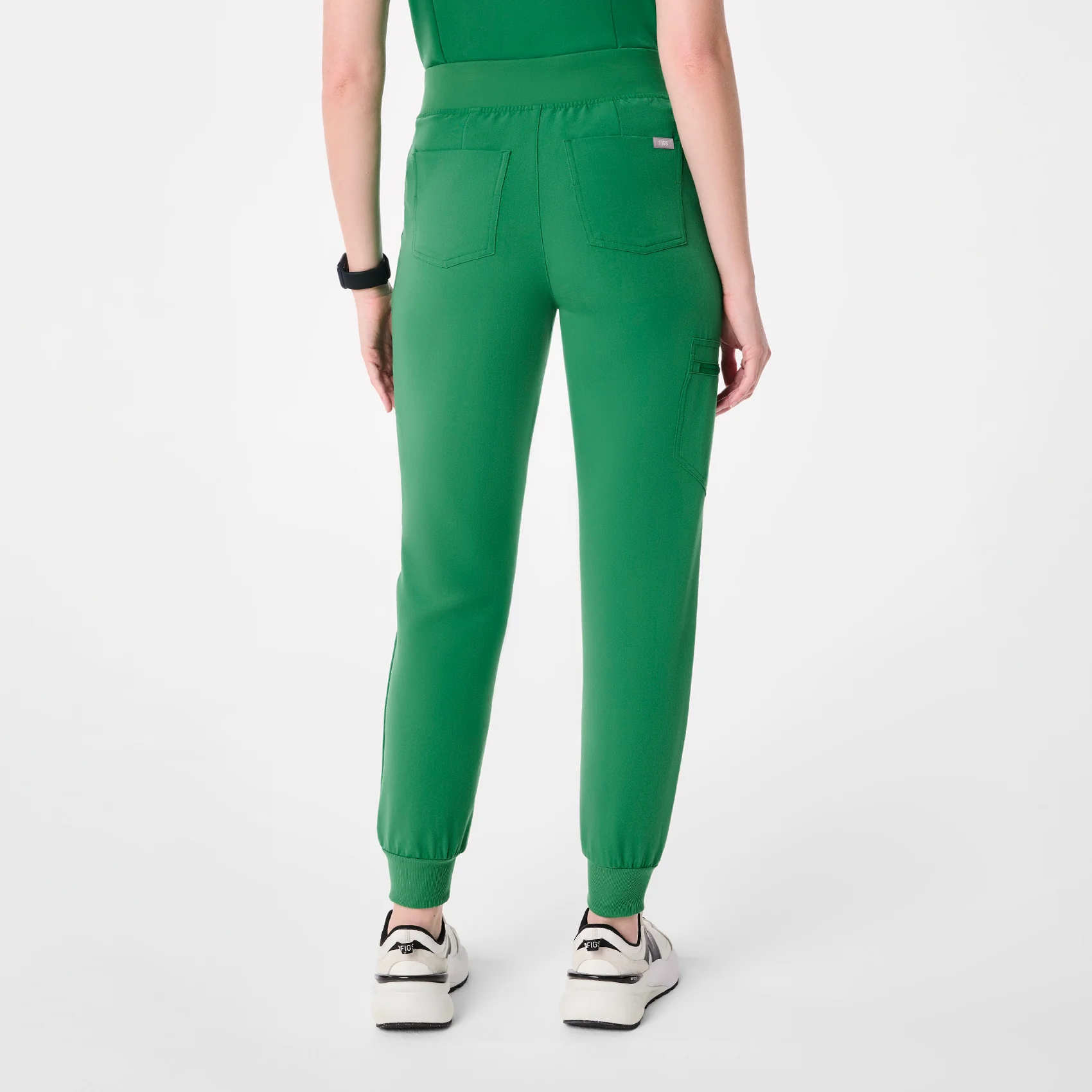 women's Indocyanine Green High Waisted Zamora - Jogger Scrub Pant™ - Image 4