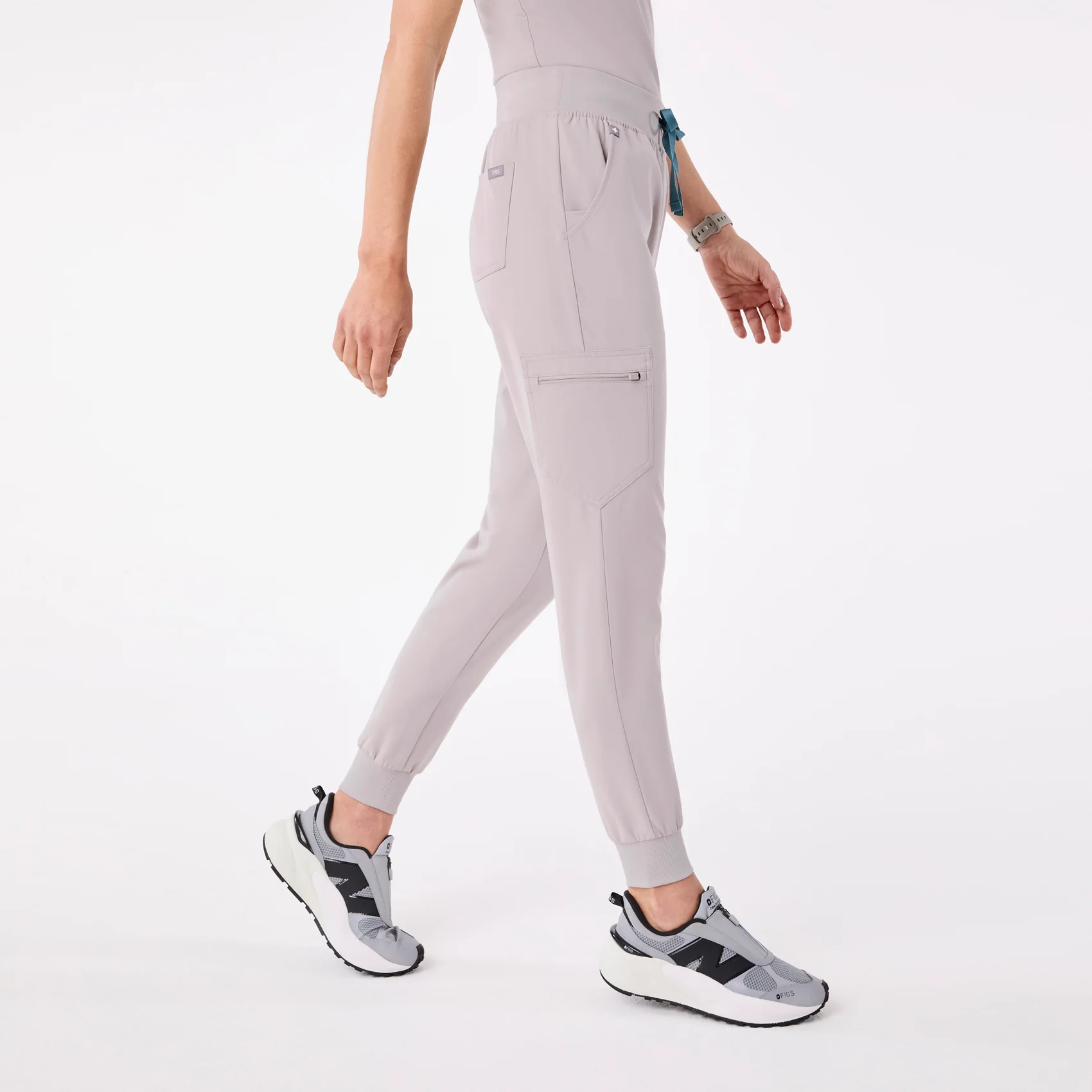 women's Slate High Waisted Zamora - Jogger Scrub Pant™ - Image 3