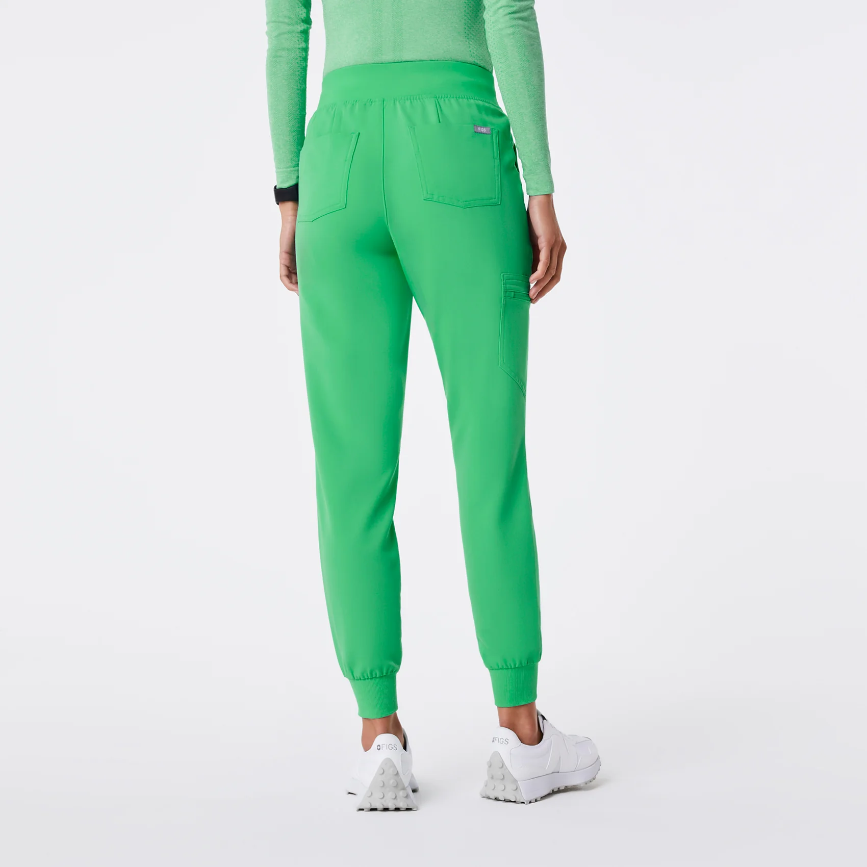 women's Emerald High Waisted Zamora - Petite Jogger Scrub Pant™ - Image 4