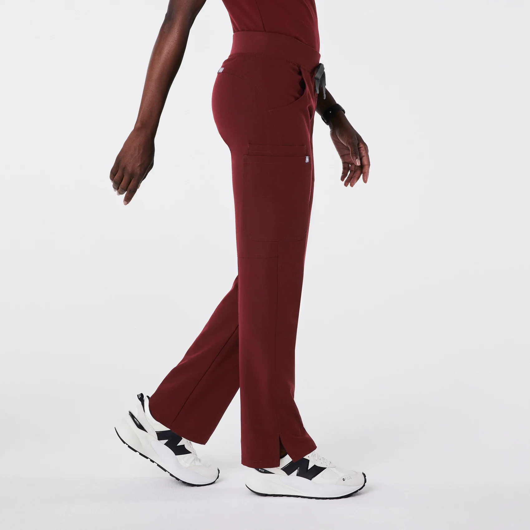 women's Burgundy Kade™ - Cargo Scrub Pants (3XL - 6XL) - Image 3