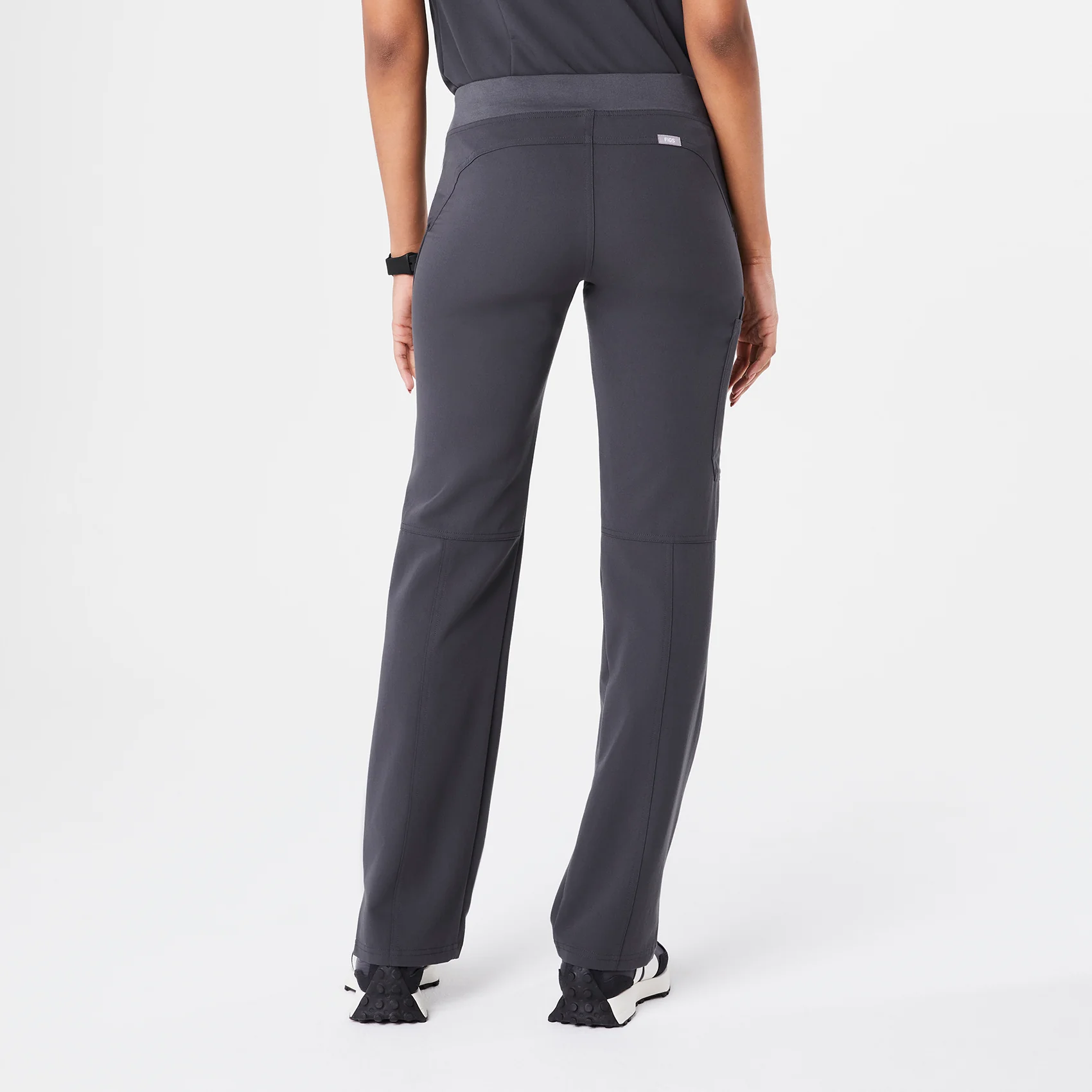 women's Charcoal Kade™ - Petite Cargo Scrub Pants (3XL - 6XL) - Image 4