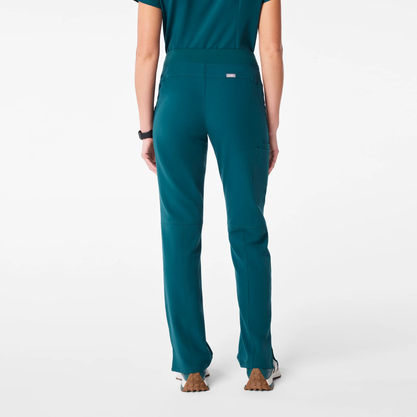 women's Caribbean Blue Kade - Tall Cargo Scrub Pant™ - Image 4