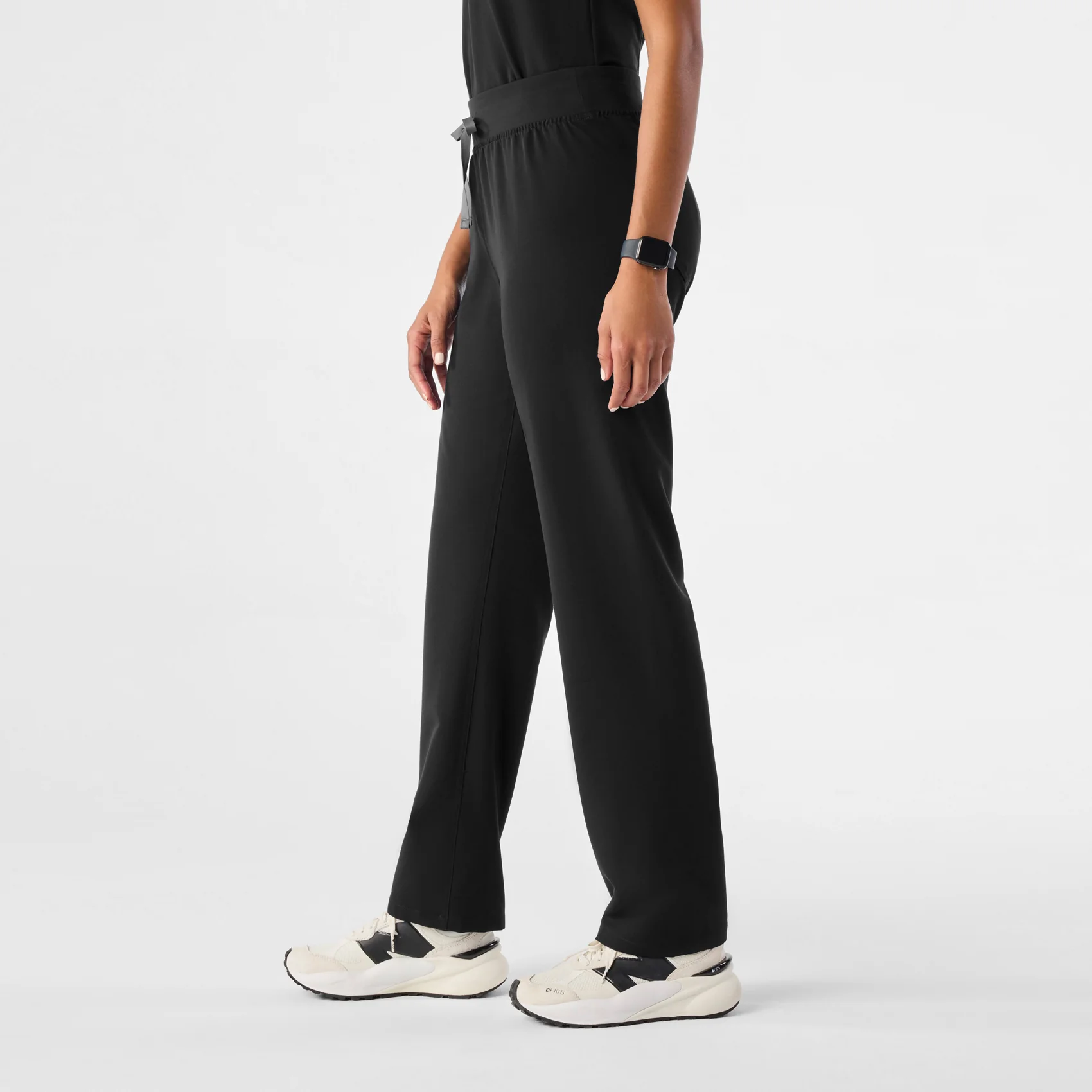 women's Black Livingston™ High Waisted - Basic Scrub Pants - Image 3