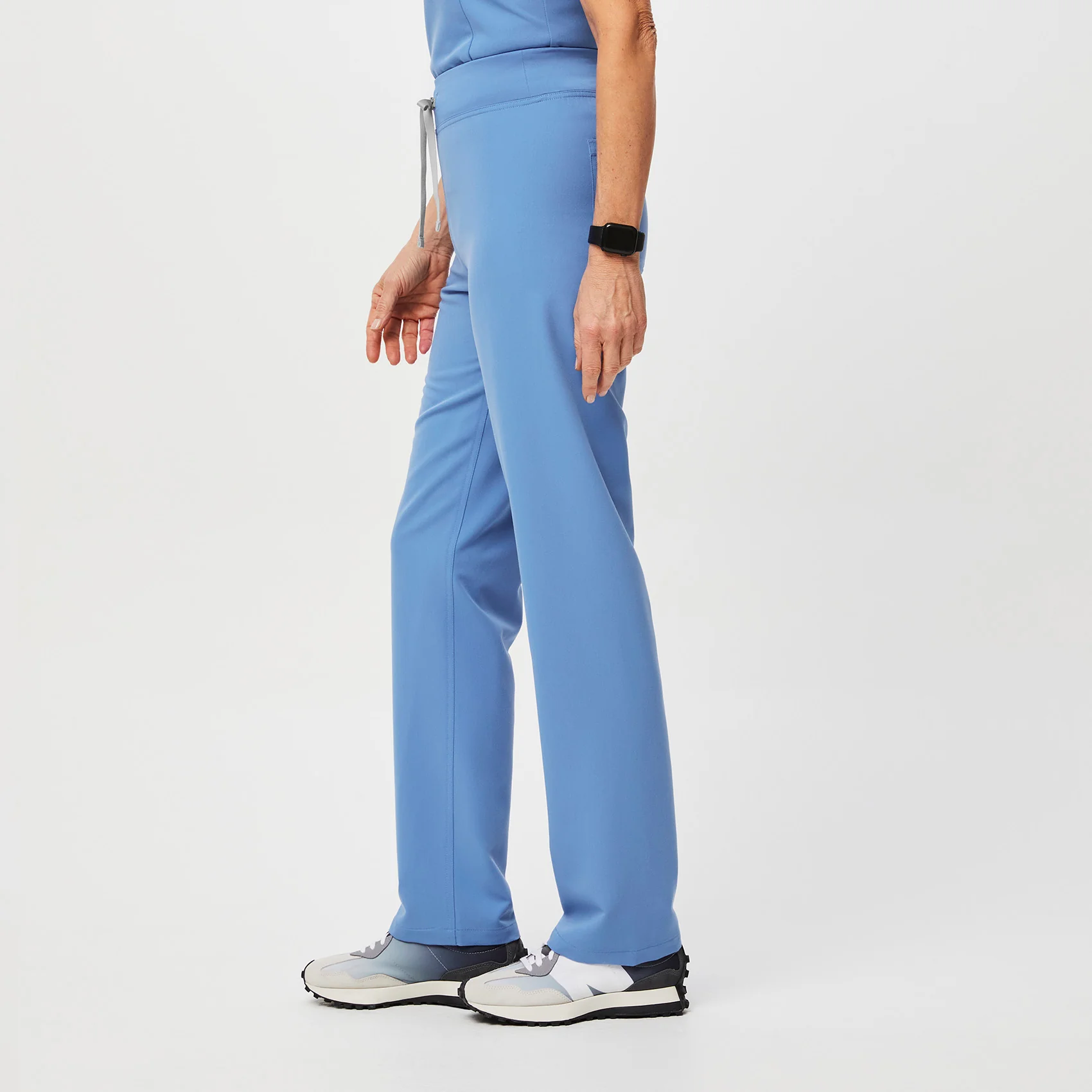 women's Ceil Blue Livingston™ High Waisted - Basic Scrub Pants - Image 3