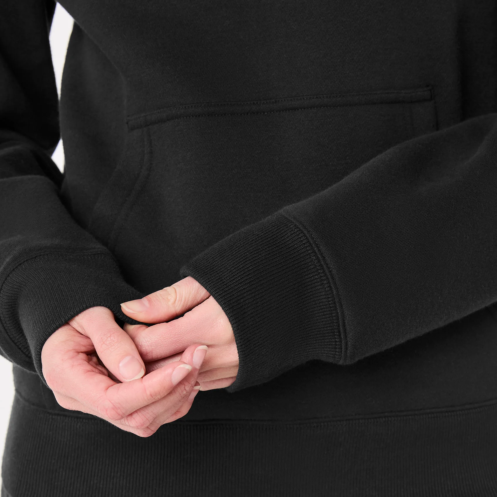 women's Black Off-Shift Awesome Humans ¼ Zip - Sweatshirt™ - Image 9