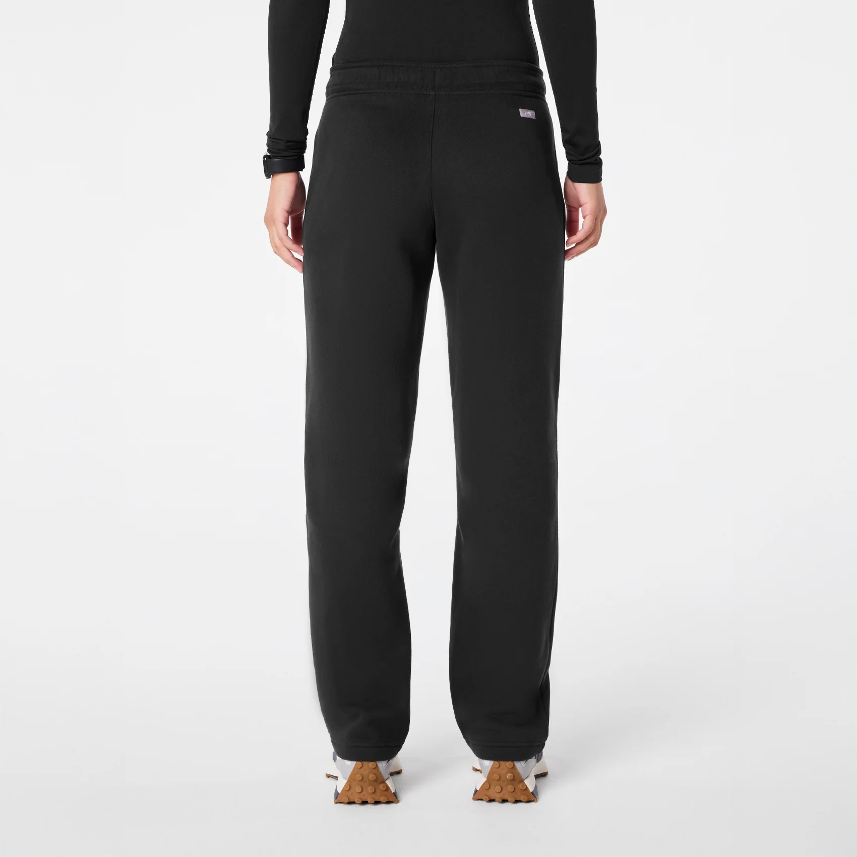 women's Black Off-Shift Straight Leg - Sweatpant™ - Image 4