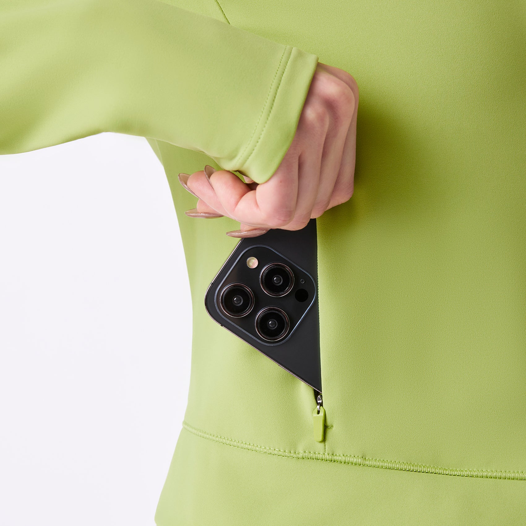women's Matcha On-Shift ContourKnit Cropped Jacket™ - Image 9
