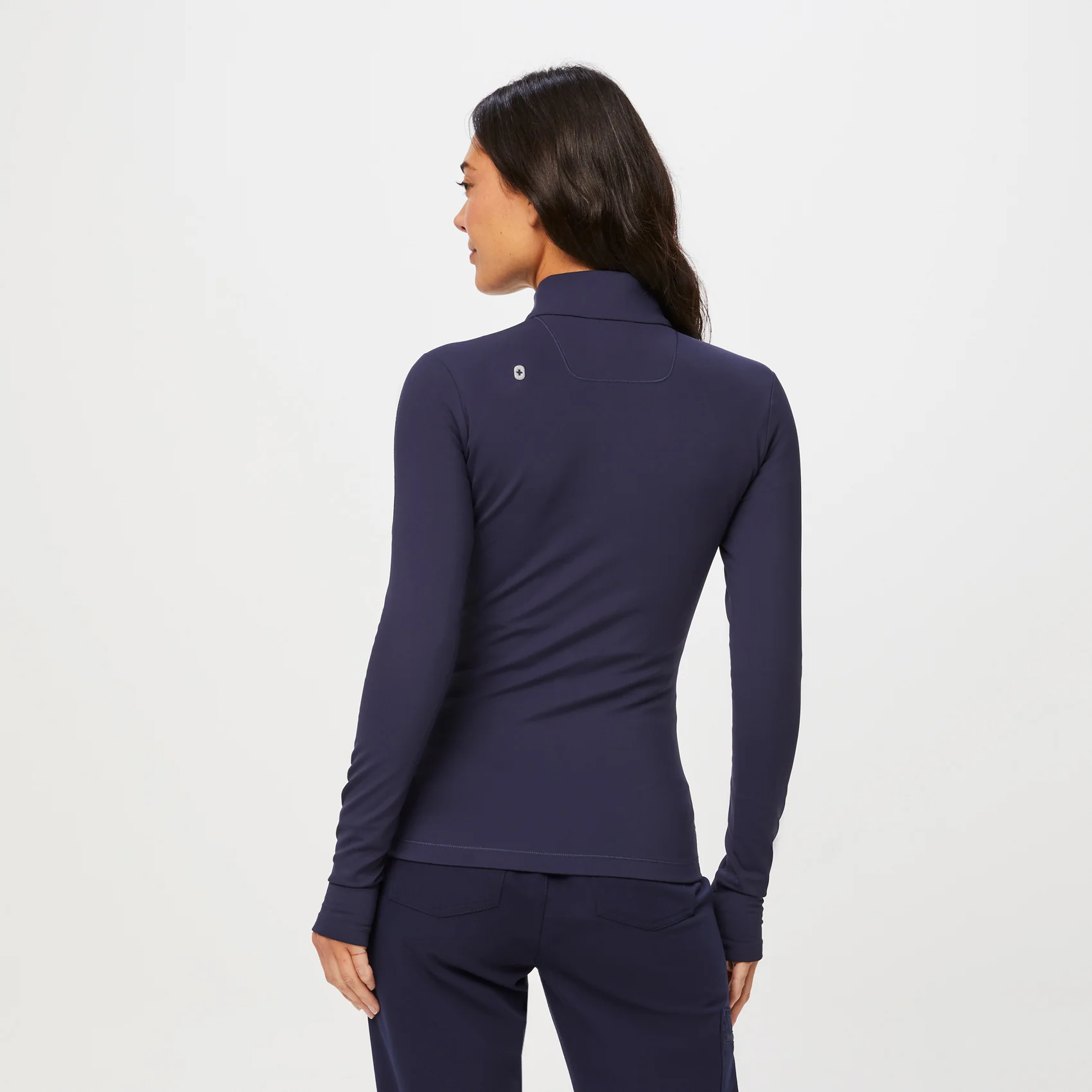 women's Navy On-Shift ContourKnit Jacket™ - Image 4