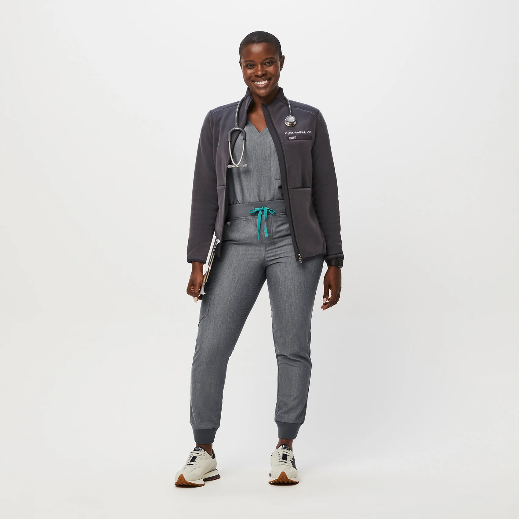women's Deep Charcoal On-Shift™ - Fleece Jacket - Image 2
